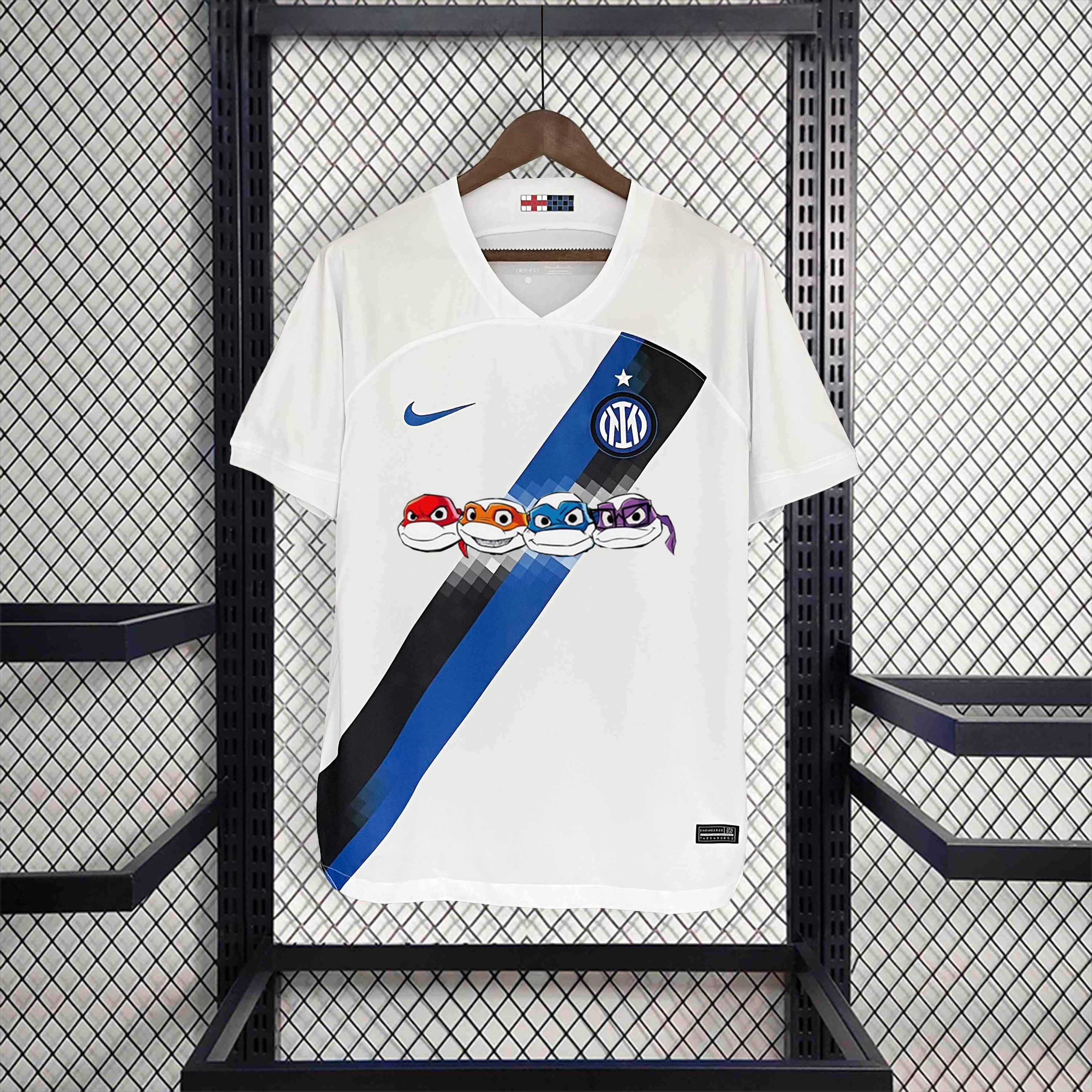 Inter Milan 23-24 Away Teenage Mutant Ninja Turtles Edition Jersey - Fans Version - JerseysGala
