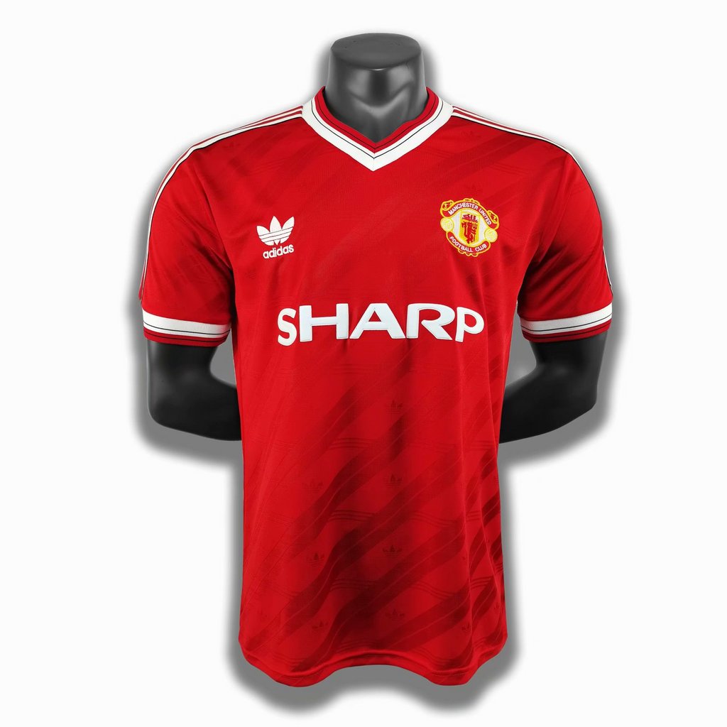 Manchester United Retro 86-88 Home Stadium Jersey - JerseysGala