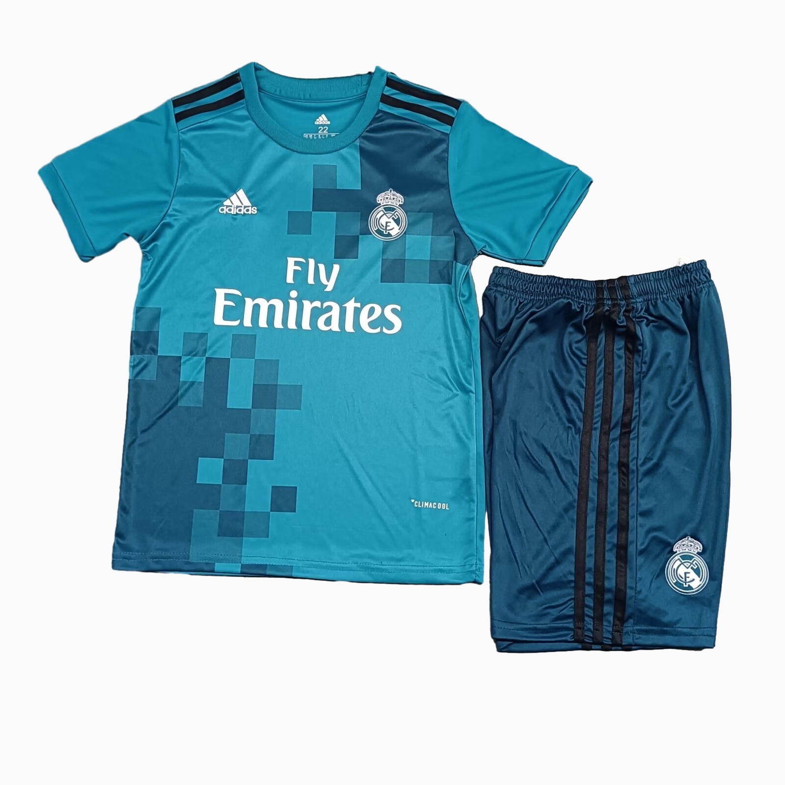 Retro Real Madrid 17-18 Third Kids Kit - JerseysGala