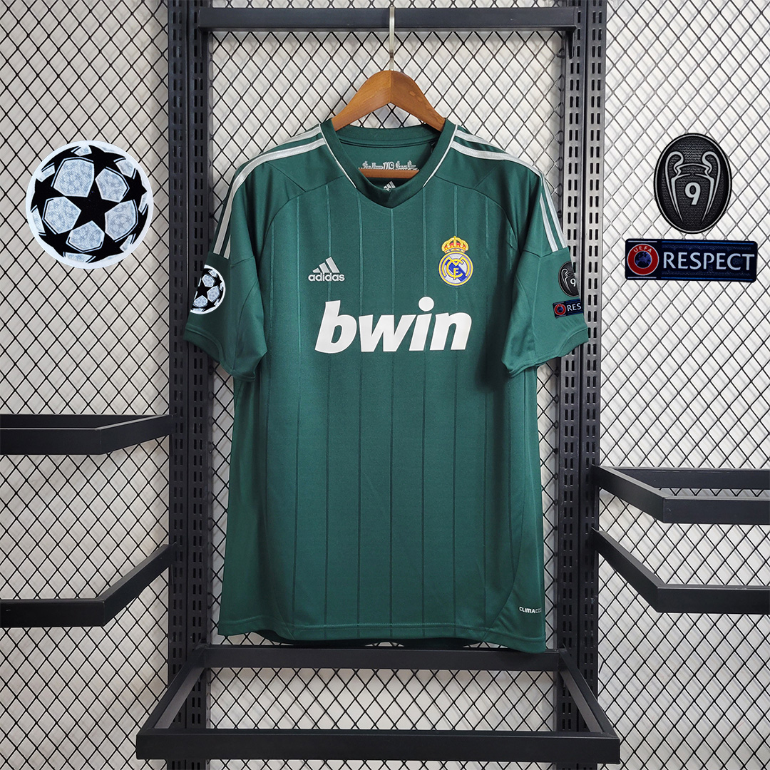 Real Madrid Retro 12-13 Third Away Jersey - JerseysGala