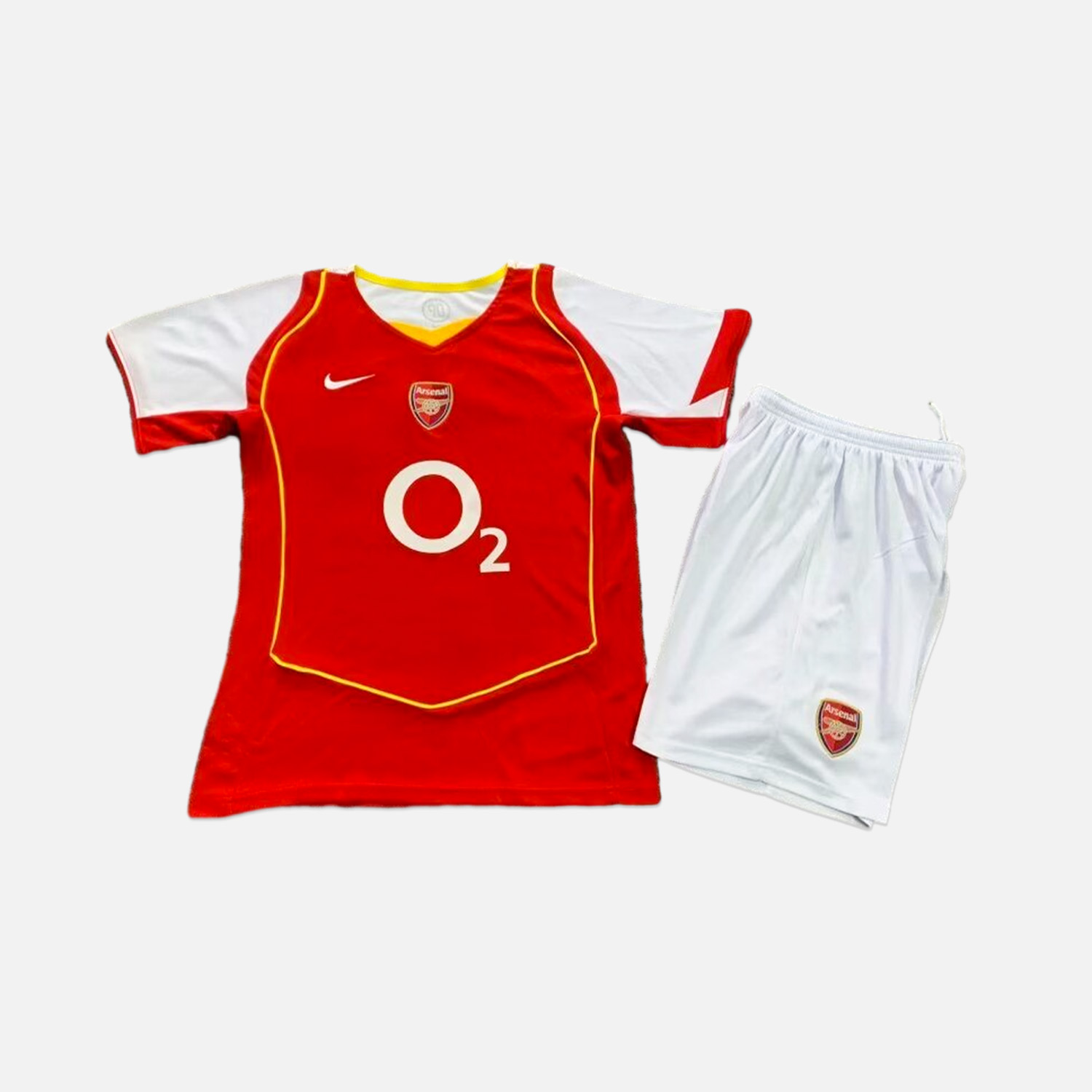Retro Arsenal 2004-05 Home Stadium Kids Kit - JerseysGala