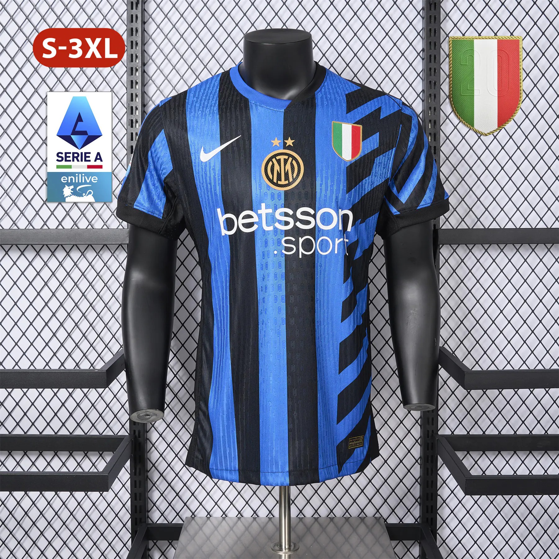 Inter Milan 24-25 Home Stadium Jersey - Player Version - JerseysGala