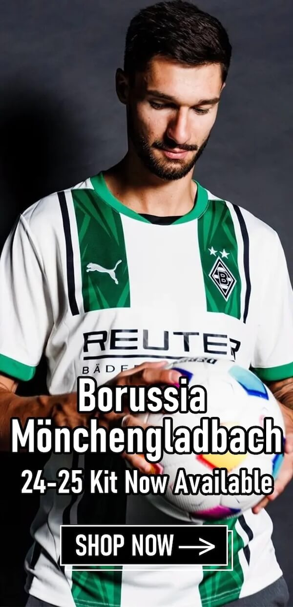 Borussia Mönchengladbach 24-25 New Kit