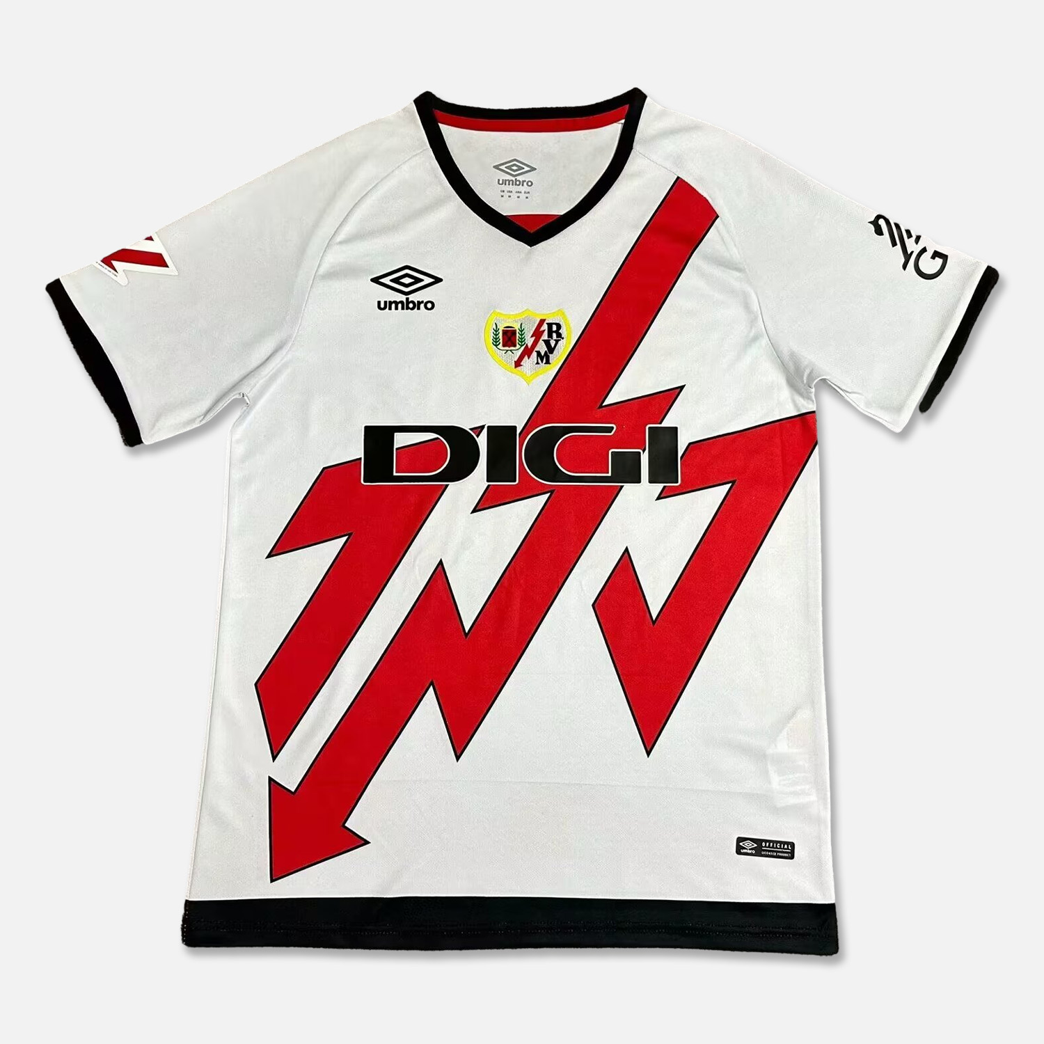 Rayo Vallecano 24-25 Home Jersey - Fans Version - JerseysGala