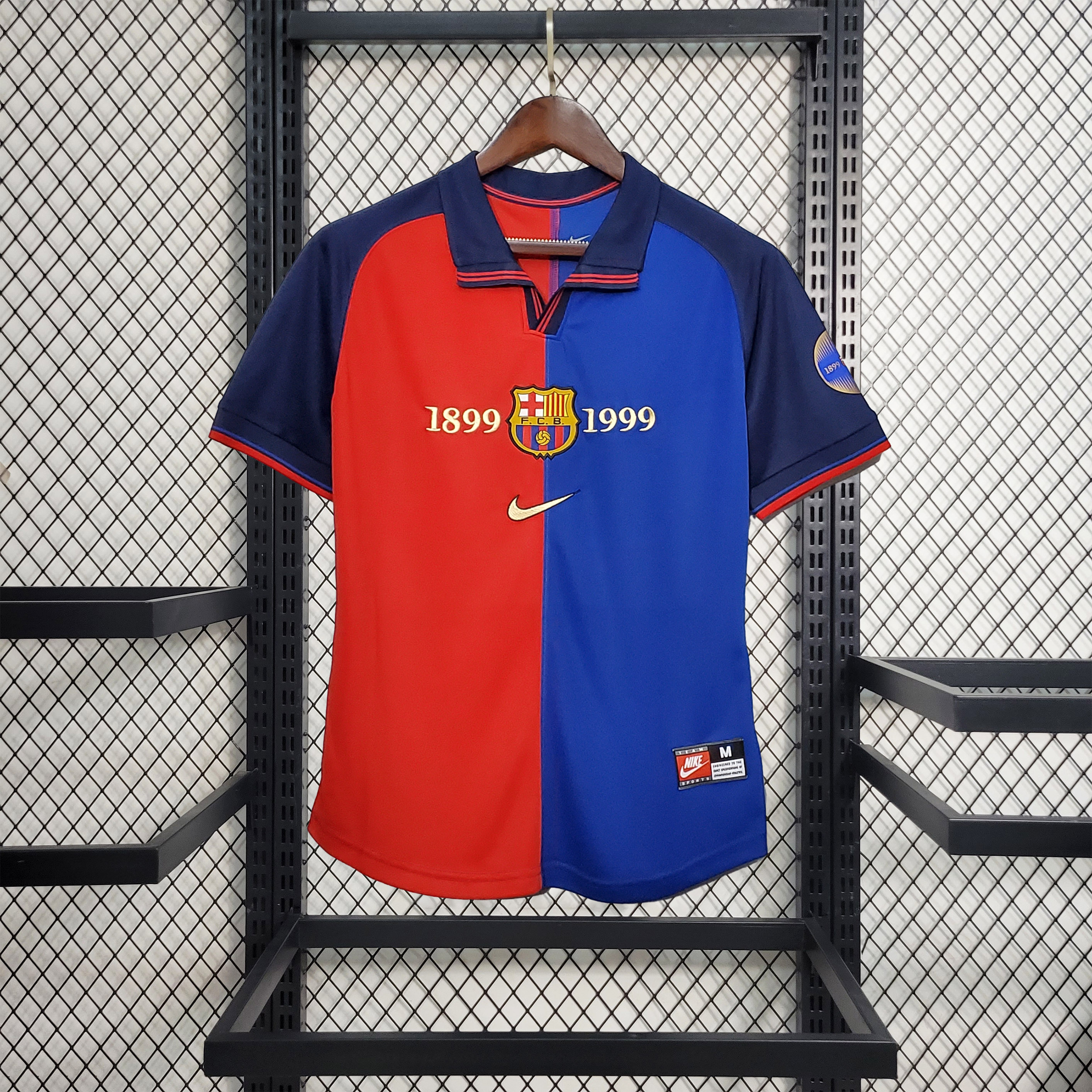 B.A.R.S.A Retro 99-00 Home Stadium Jersey - JerseysGala