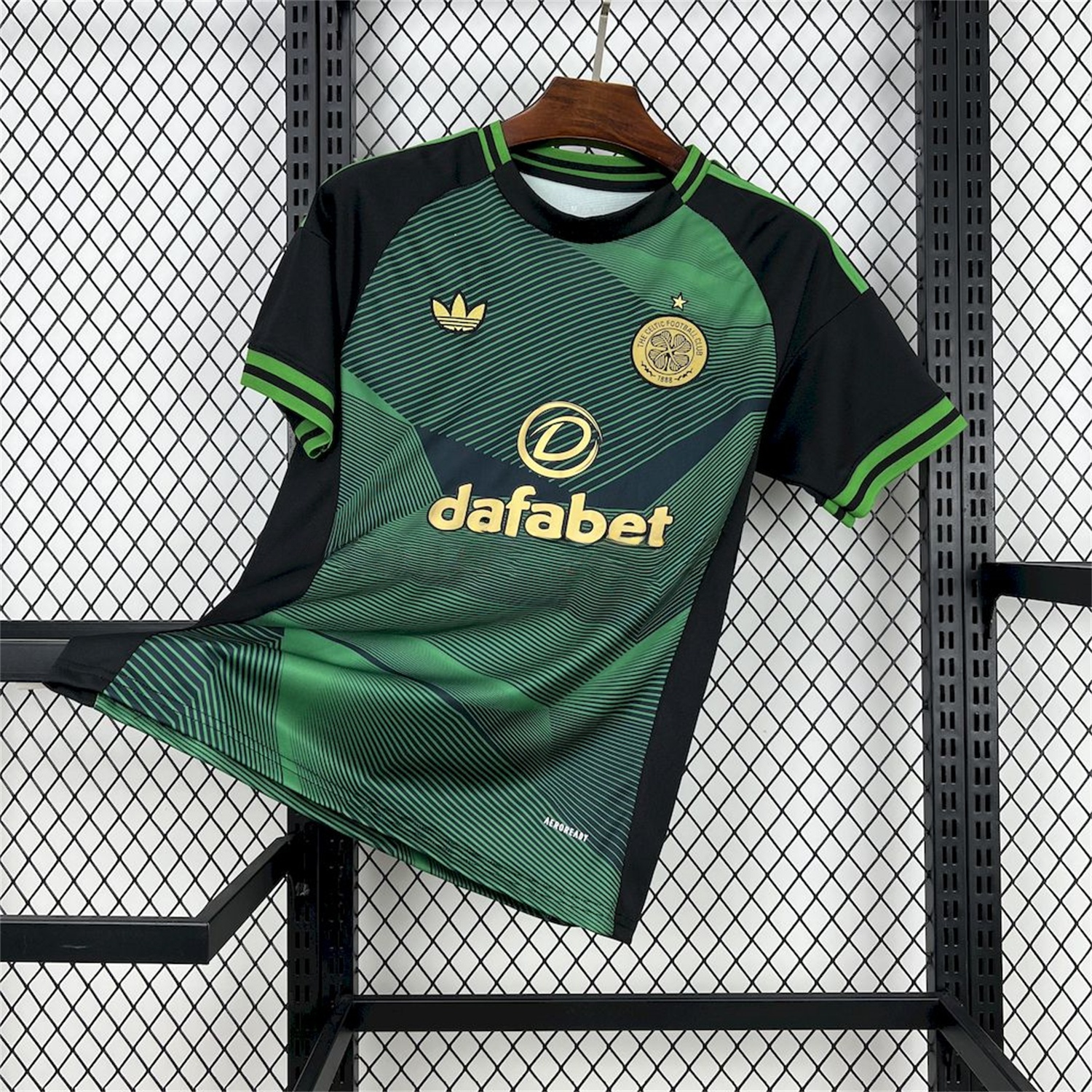 Celtic 25-26 Green Lines Special Edition Jersey - Fans Version - JerseysGala