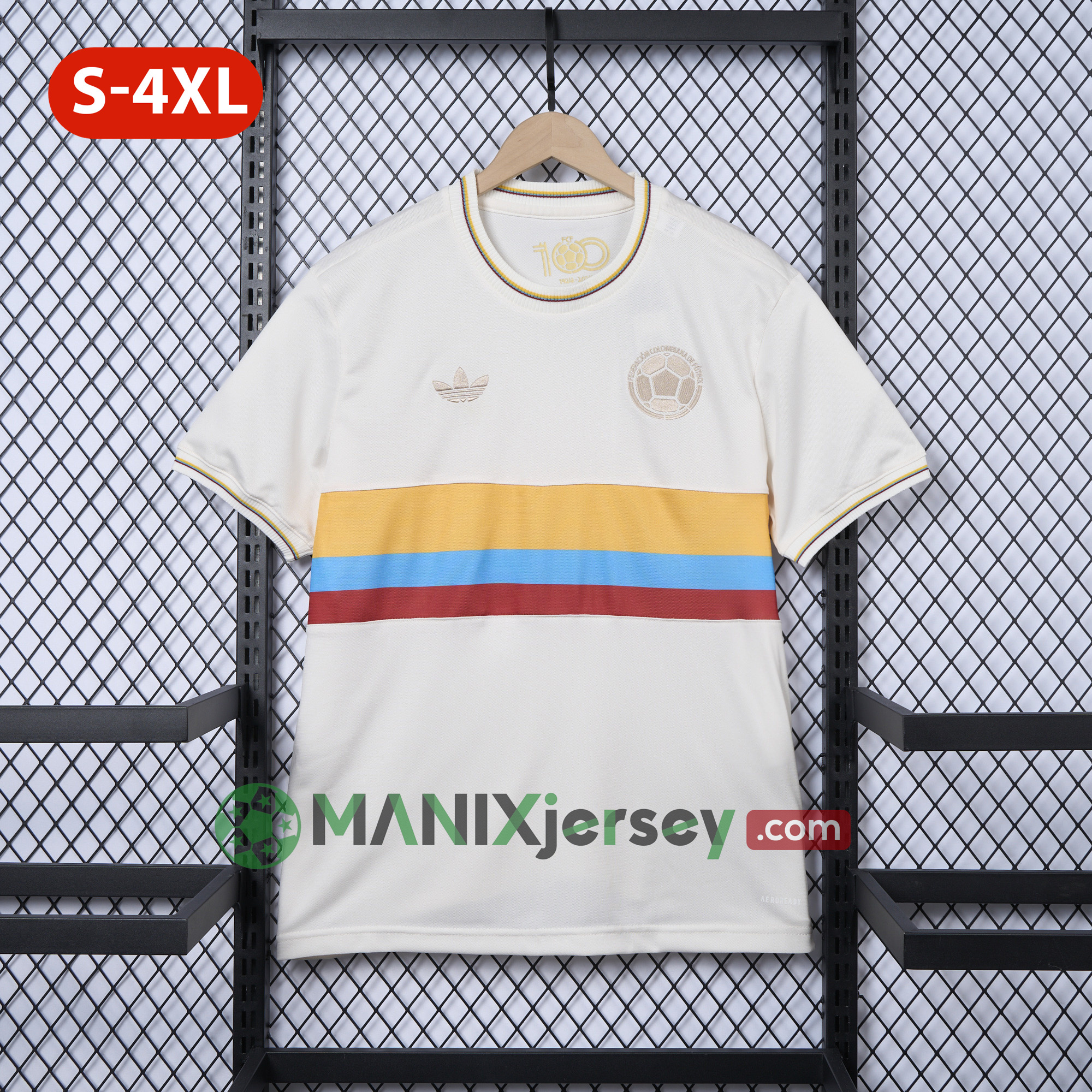 Colombia 2024 100th Anniversary Jersey - Fans Version - JerseysGala