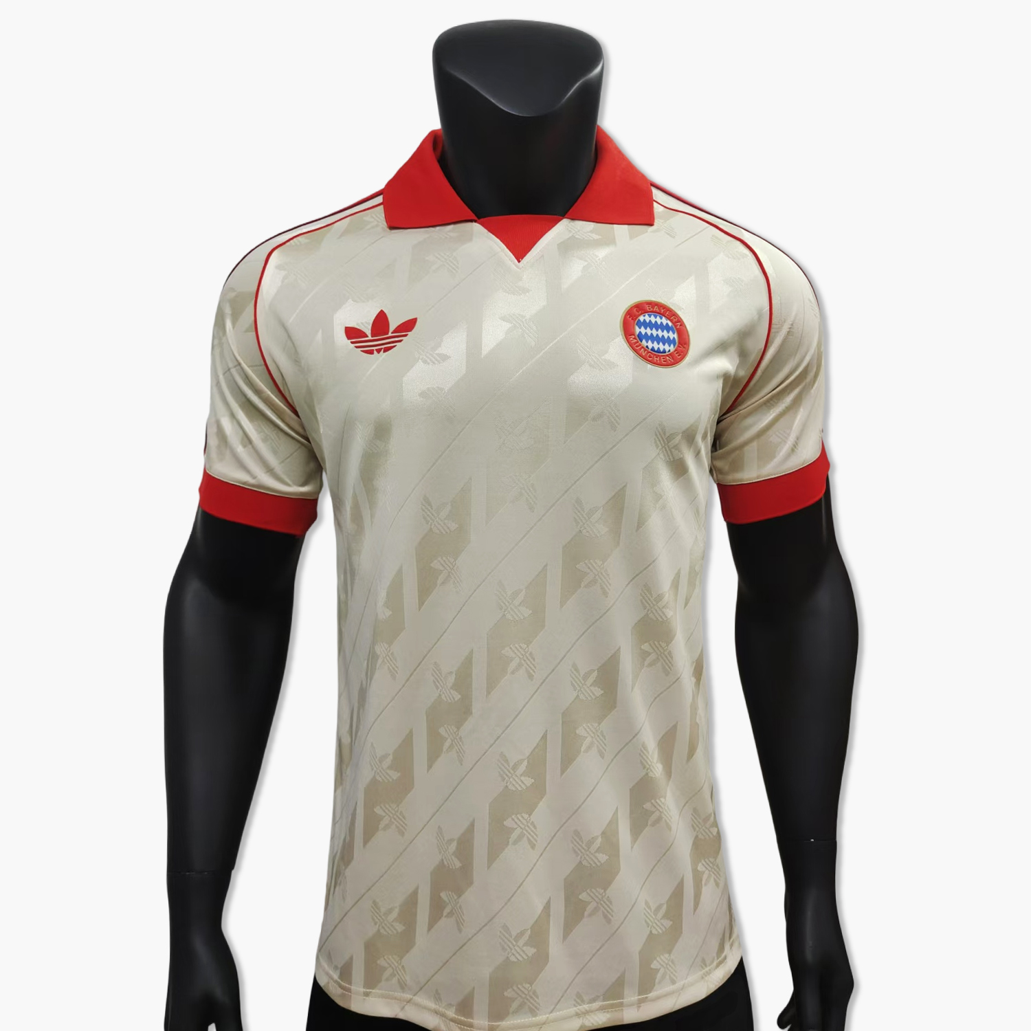 Bayern Munich 24-25 Originals LFSTLR Off White Jersey - Player Version - JerseysGala