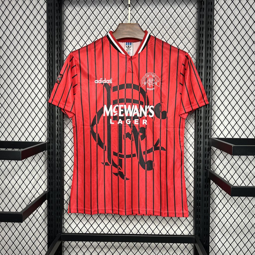 Retro Glasgow Rangers 1994-95 Away Jersey - JerseysGala