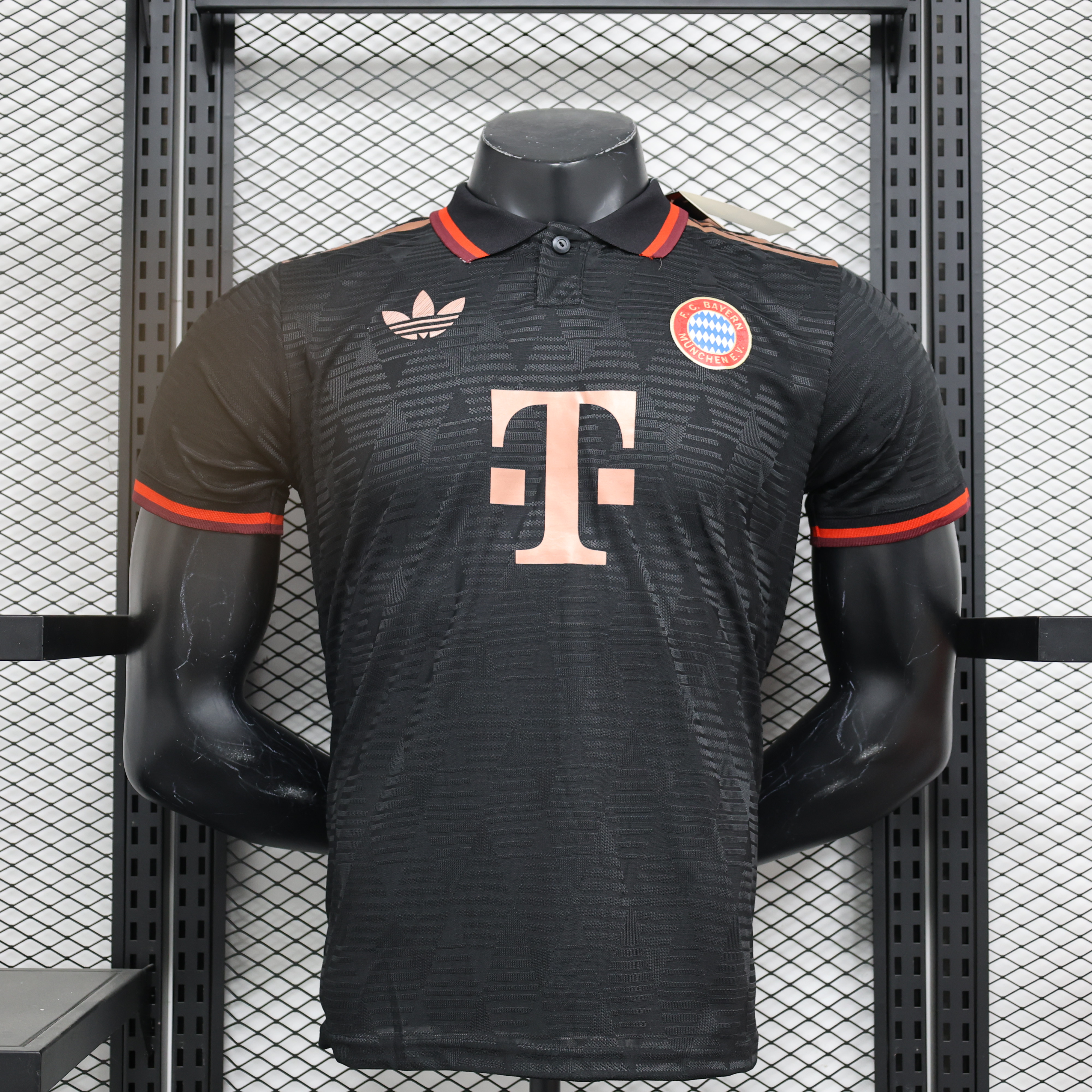 Bayern Munich 24-25 Black & Gold Training Jersey - Player Version - JerseysGala