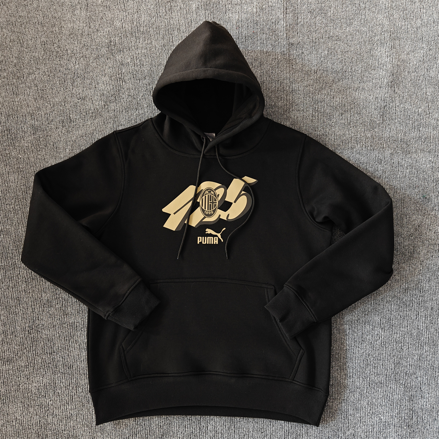 AC Milan 24-25 125th Anniversary Speical Hoodie - Black - JerseysGala