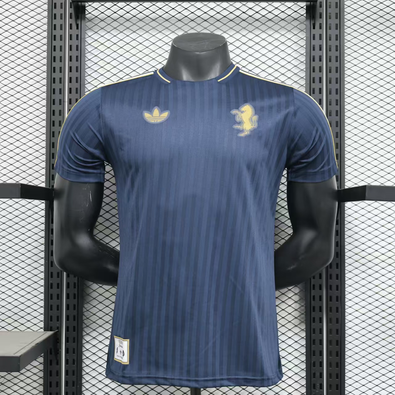 Juventus 2025 Royal Blue Icon Retro Jersey - Player Version - JerseysGala
