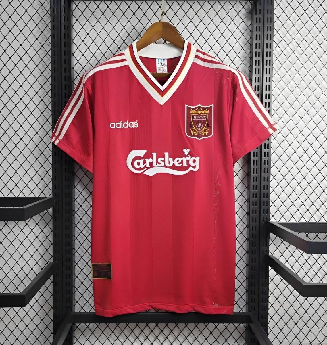 Retro Liver.pool 1995-96 Home Stadium Jersey - JerseysGala