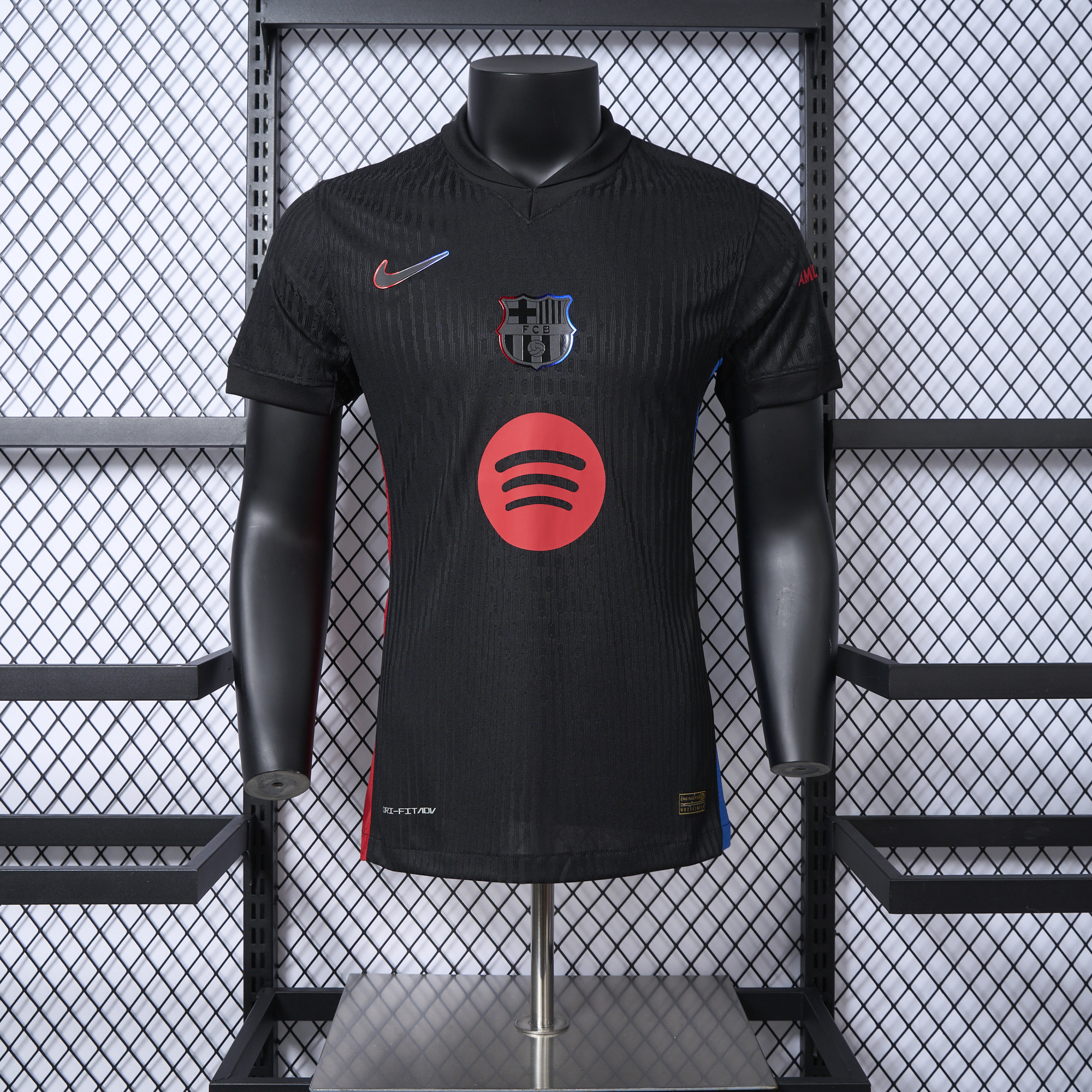 B.A.R.S.A 24-25 Away Jersey with Big Logo - Player Version - JerseysGala