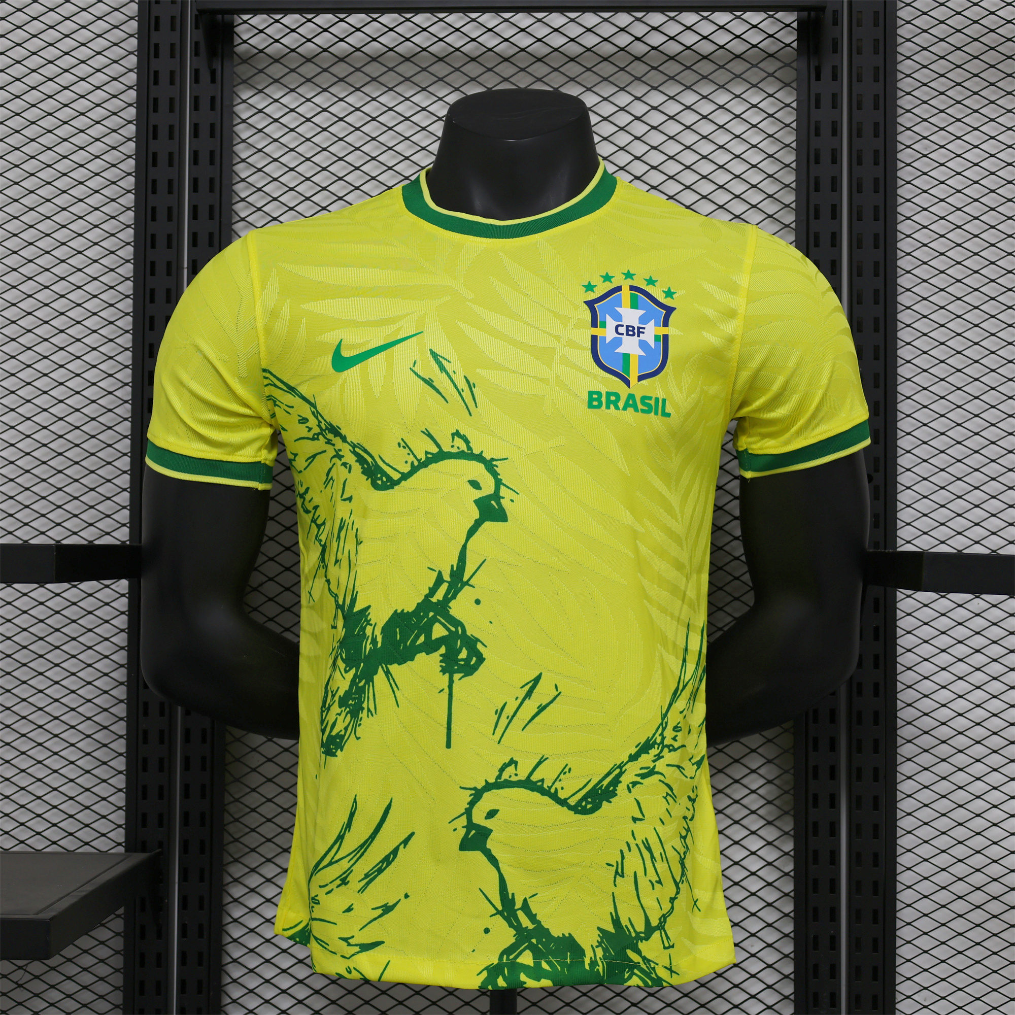 Brazil 2024 Yellow Dove Special Edition Jersey - Player Version - JerseysGala
