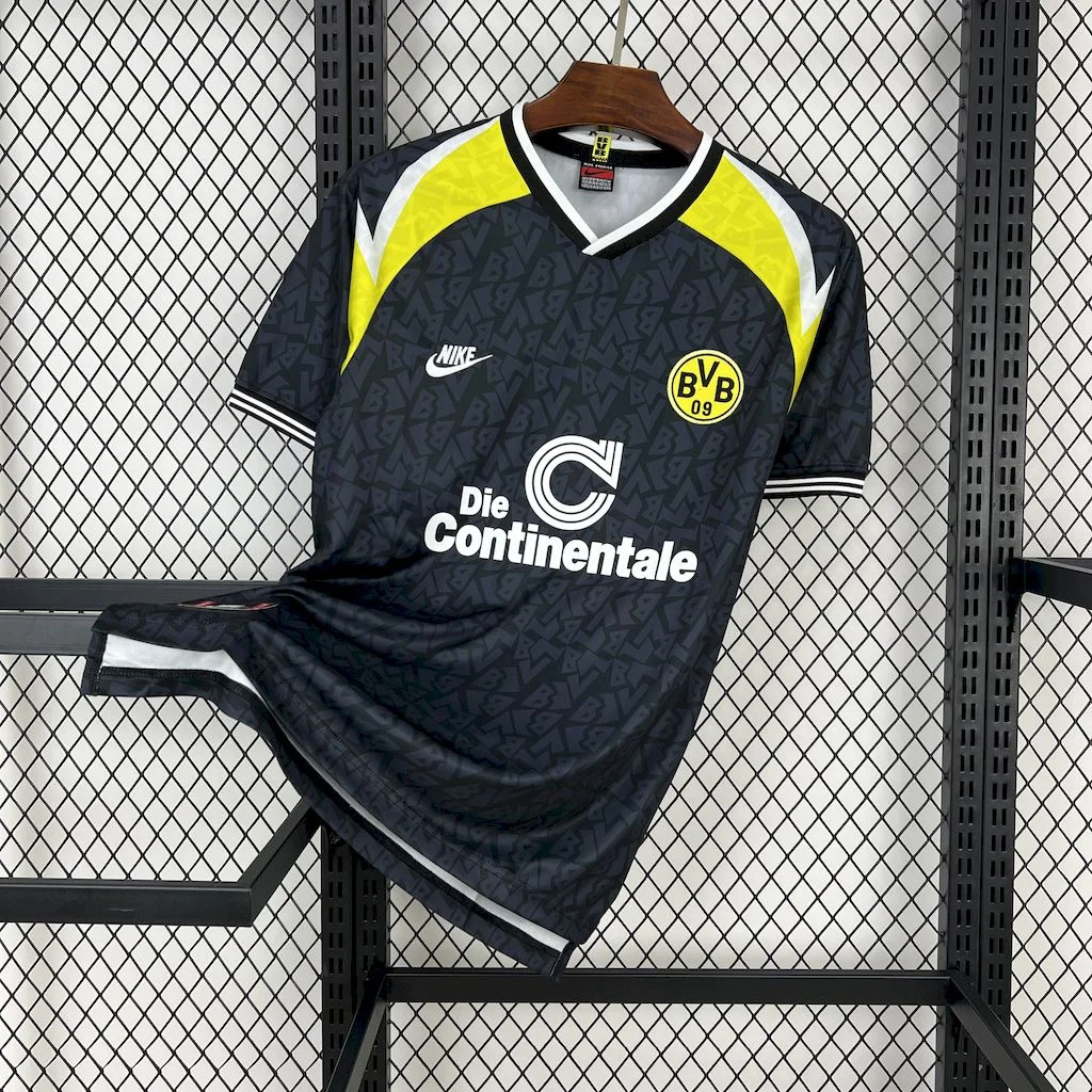 Retro Dortmund 1995-96 Away Jersey - JerseysGala