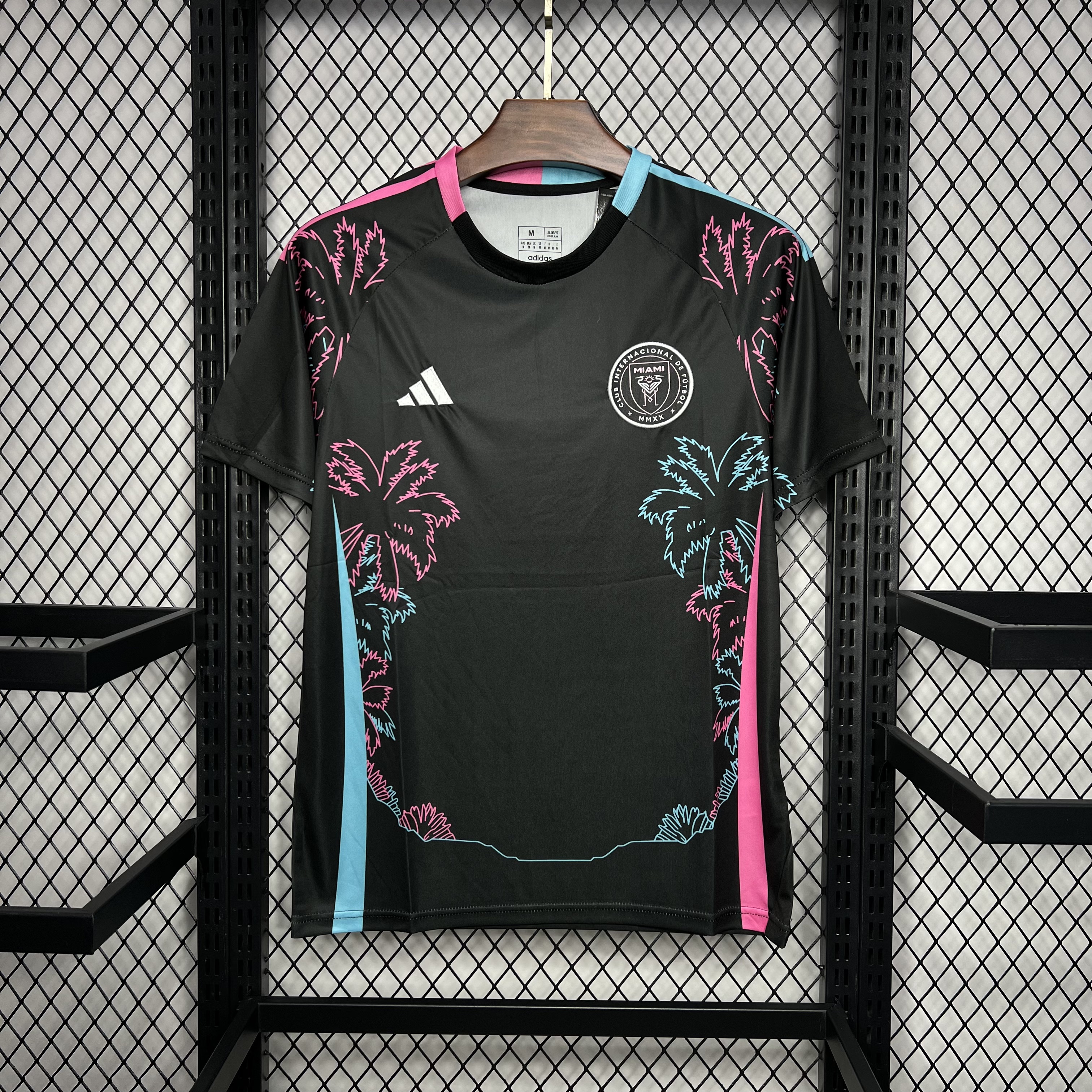 INT M.A.M 24-25 Black Summer Coconut Tree Style Jersey - Fans Version - JerseysGala