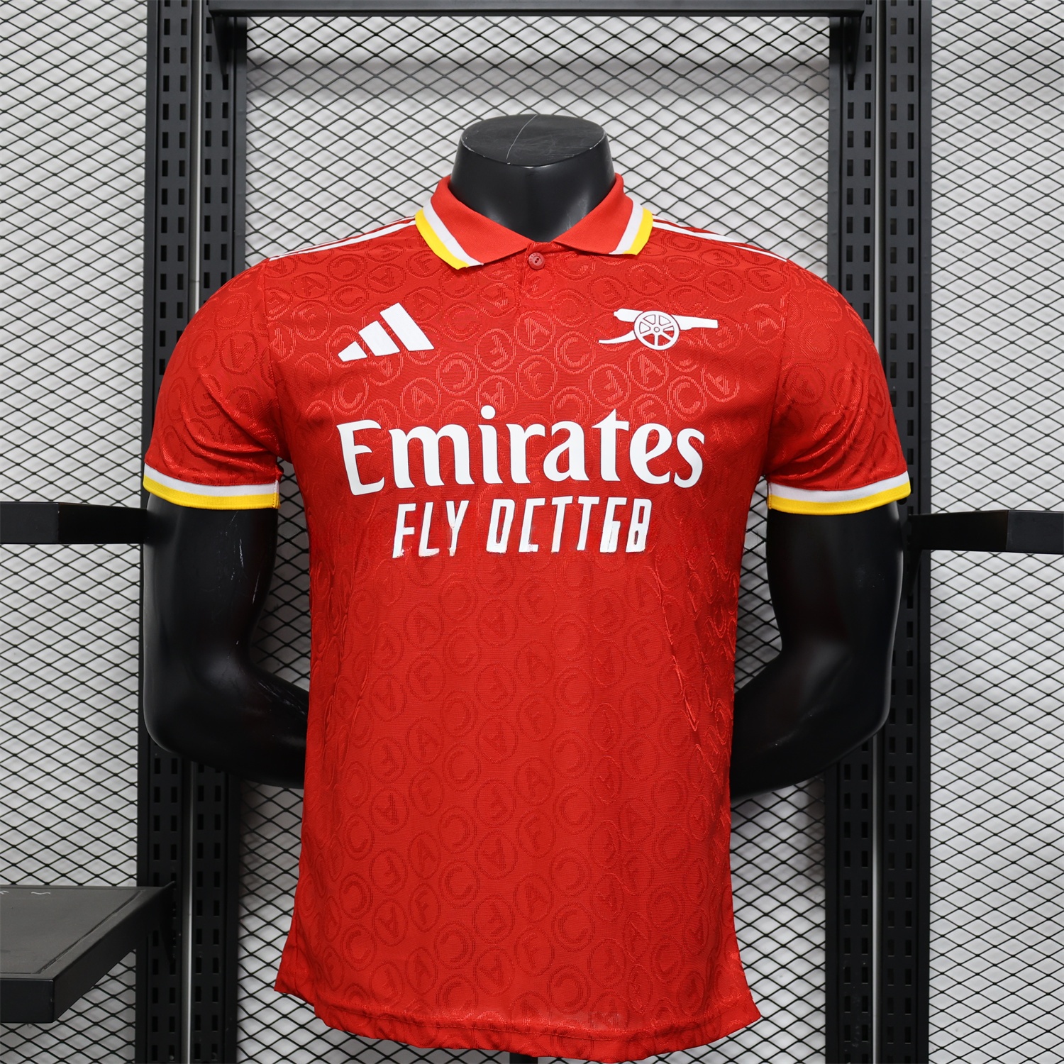 Arsenal 25-26 Red POLO White Sponsored Secial Edition Jersey - Player Version - JerseysGala