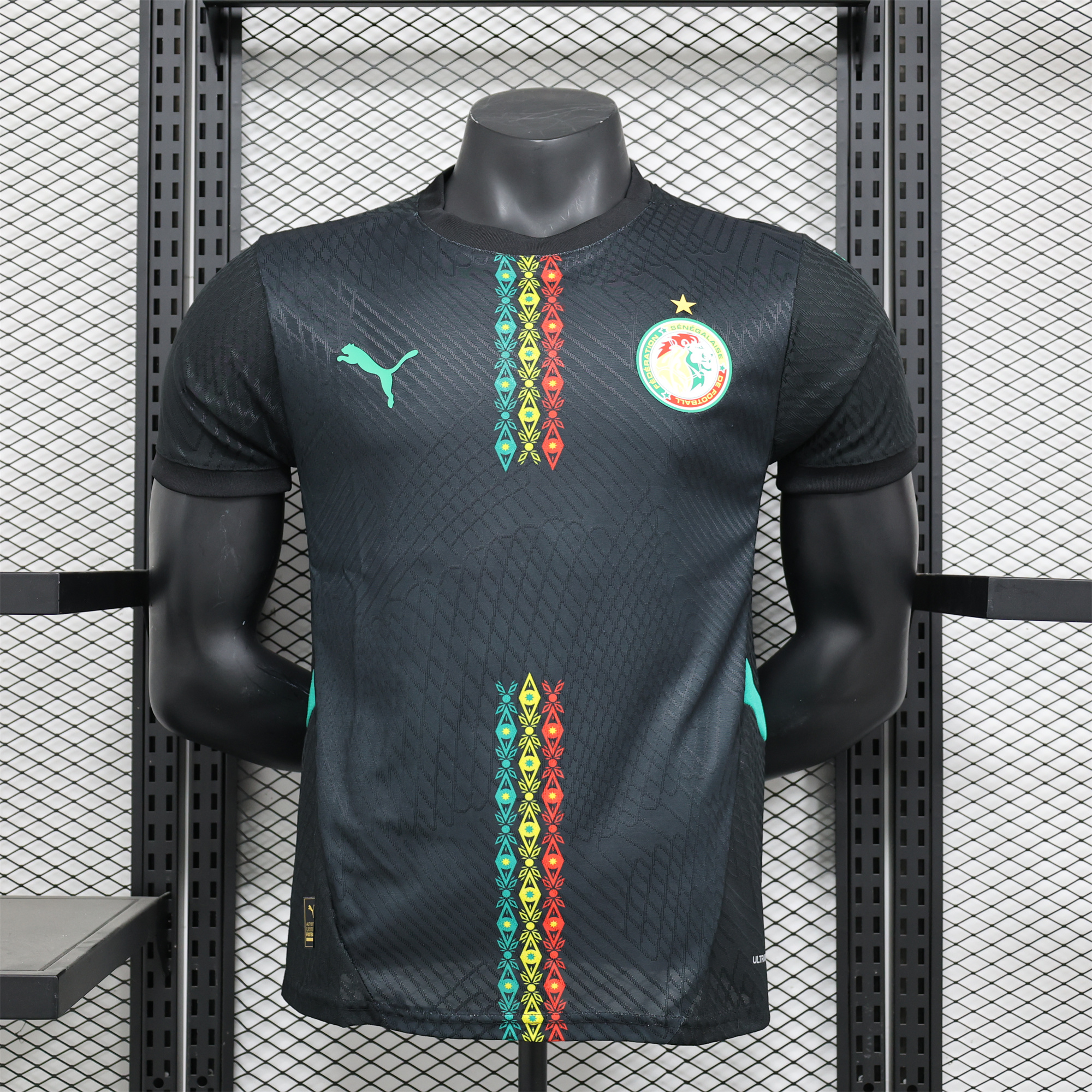 Senegal 2024-25 Black 2 Special Edition Jersey - Player Version - JerseysGala