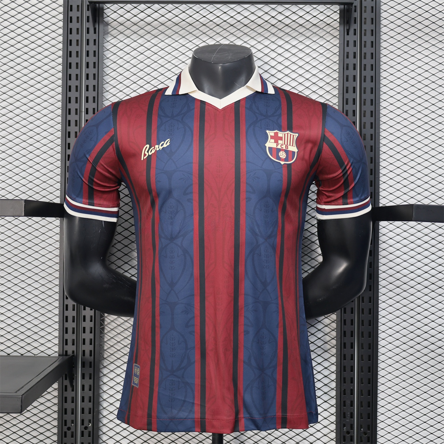 Barcelona 25-26 125th Anniversary Retro Style Jersey - Player Version - JerseysGala