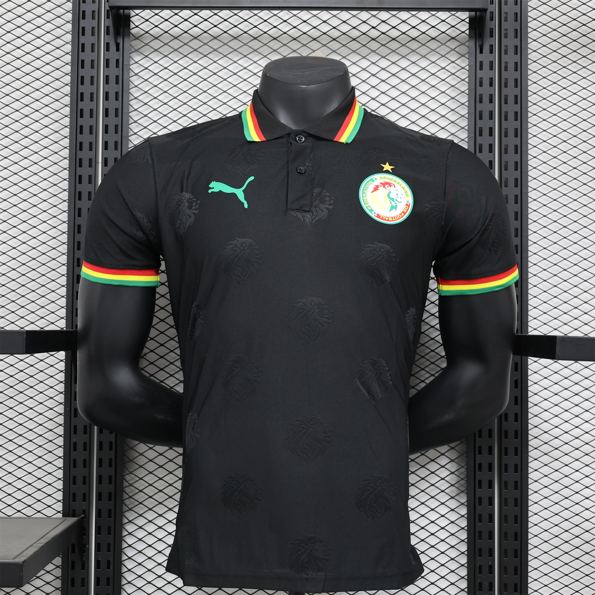 Senegal 2024 Black Special Edition Jersey - Player Version - JerseysGala
