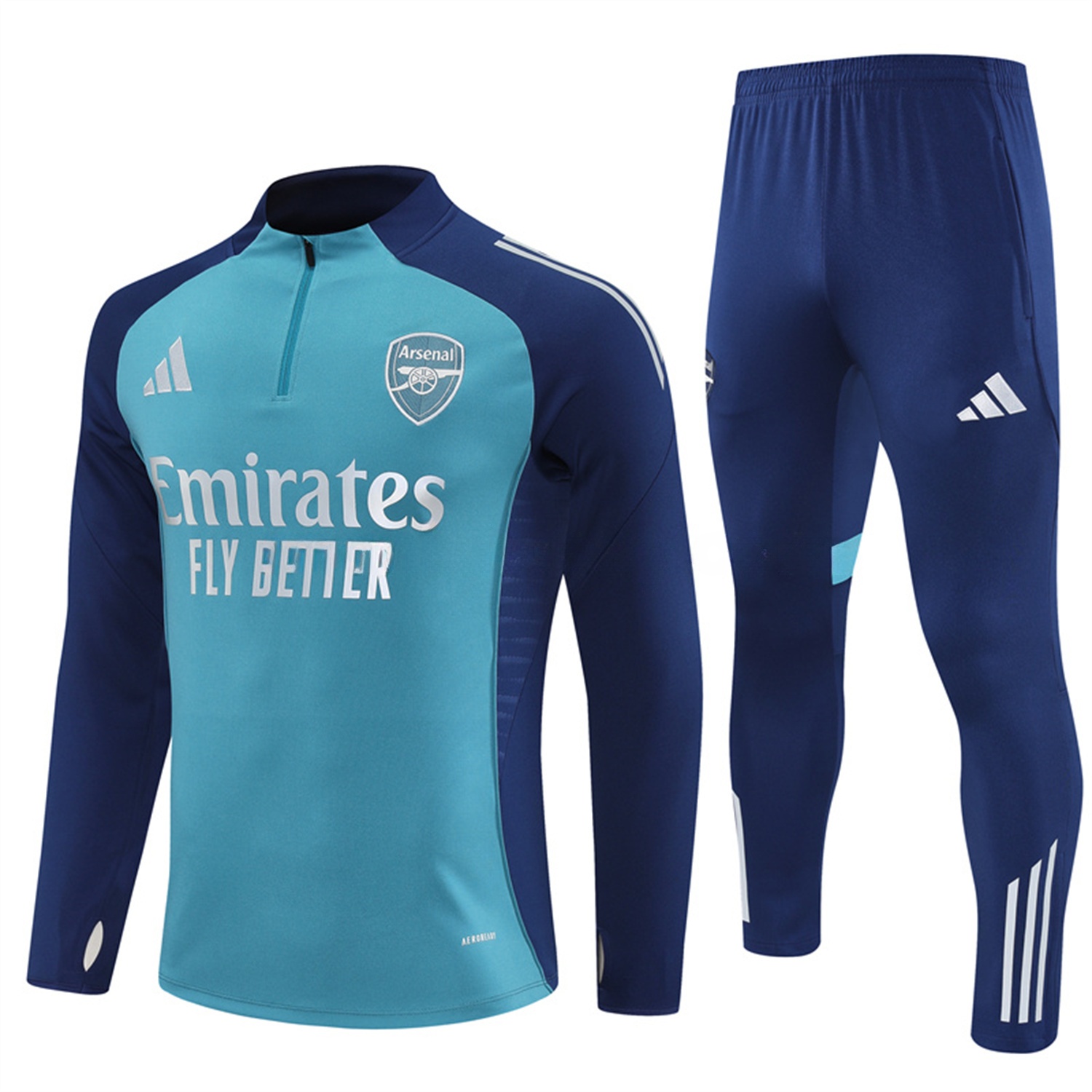 Arsenal 25-26 Long Sleeves Training Set - Green Top & Green Pants - JerseysGala