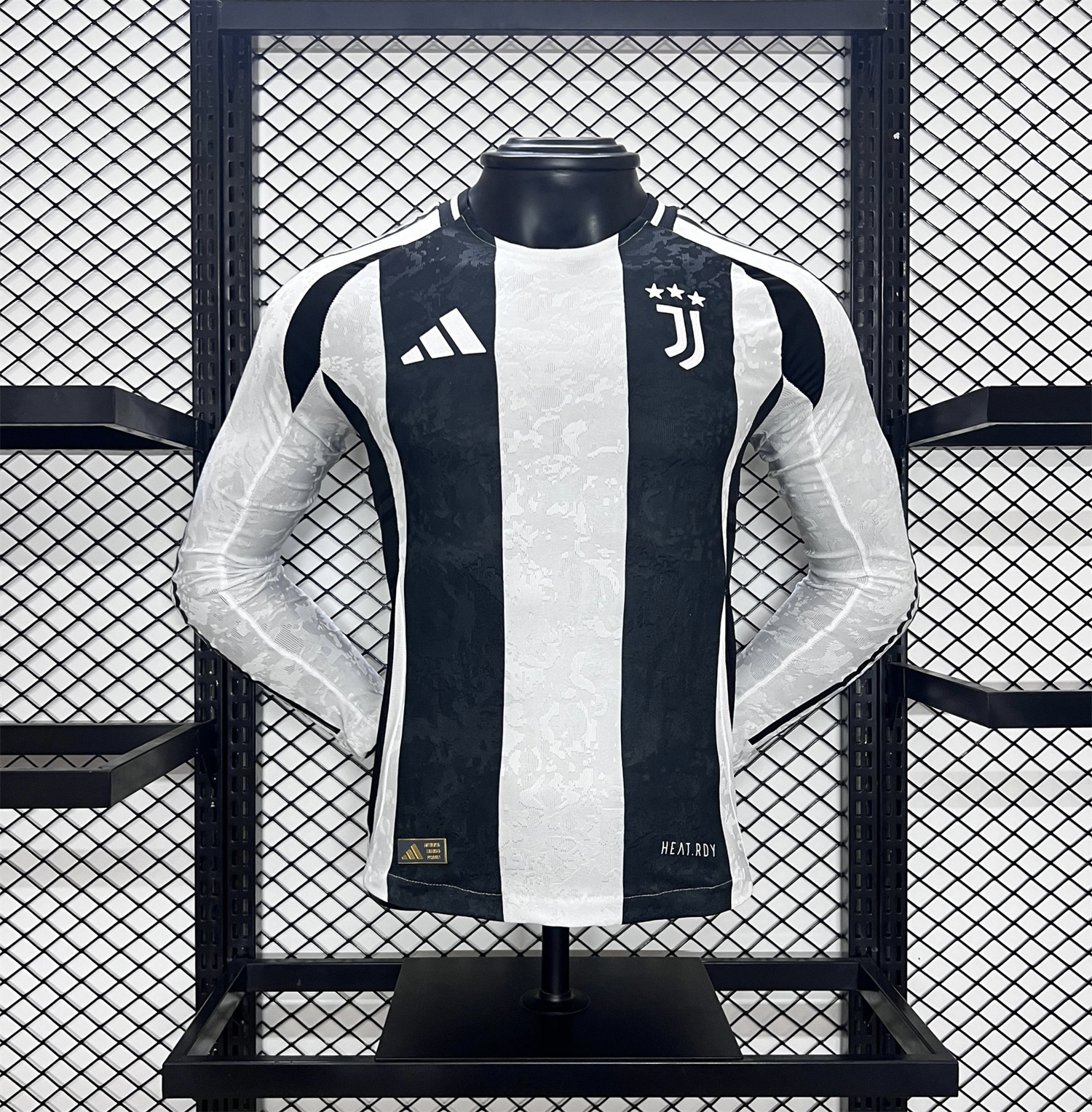 Juventus 24-25 Home Long Sleeve Jersey - Player Version - JerseysGala