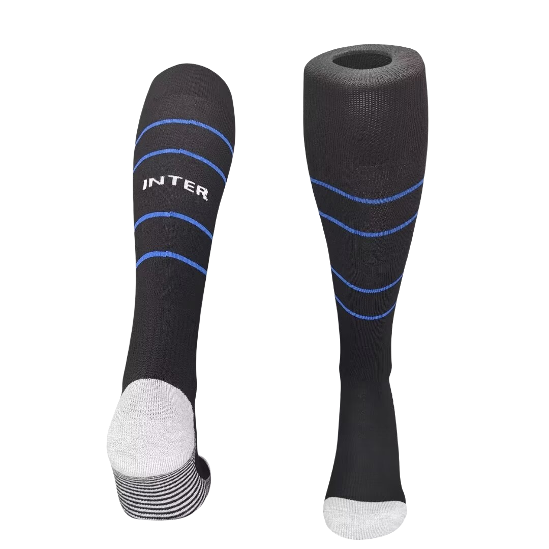 Inter Milan 24-25 Home Socks - Black - JerseysGala