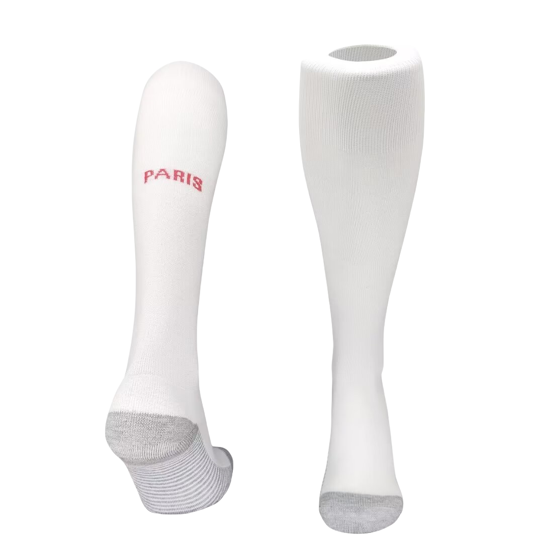 Paris Saint-Germain PSG 24-25 Away Socks - White - JerseysGala