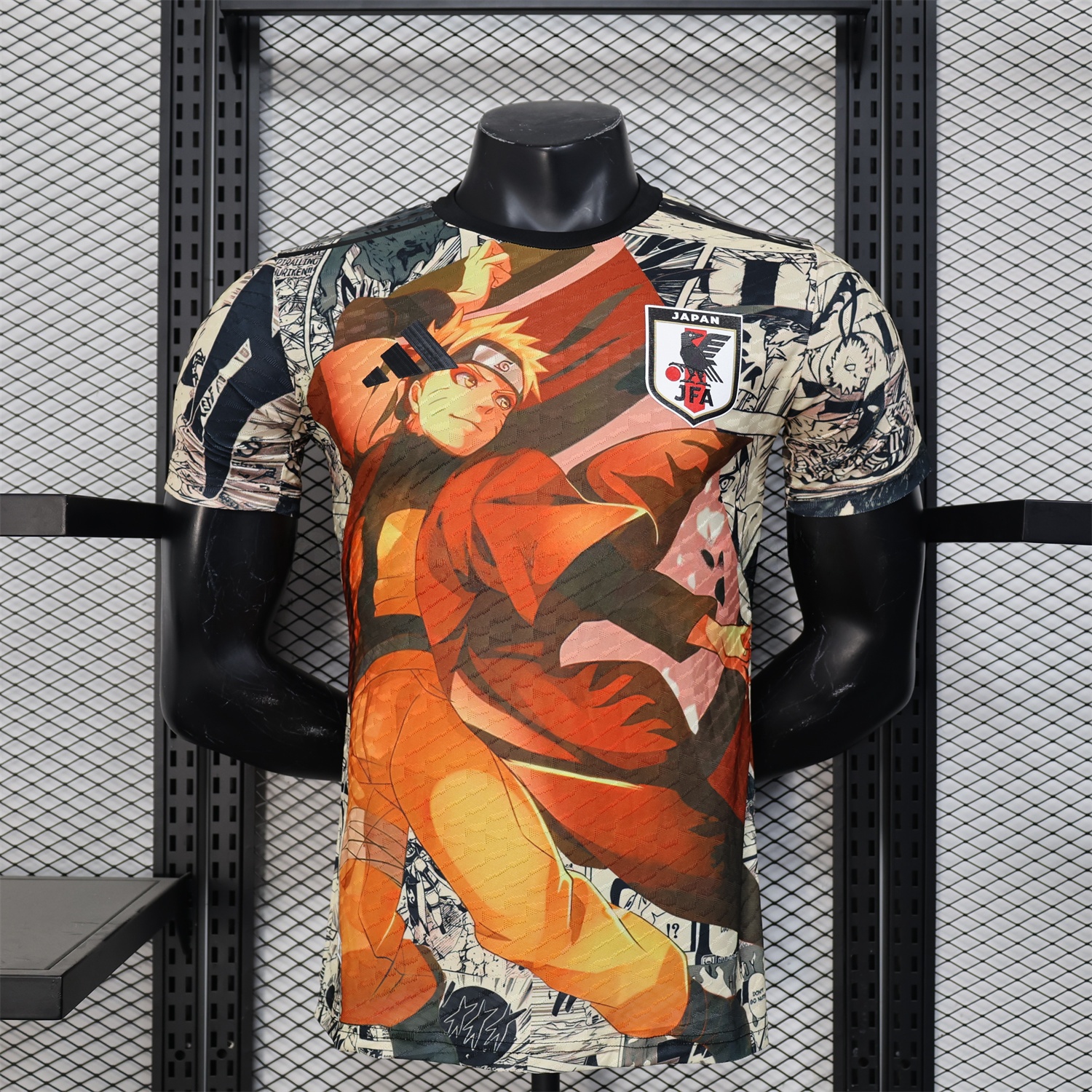 Japan 25-26 Uzumaki Naruto(sennin) Special Edition Jersey - Player Version - JerseysGala