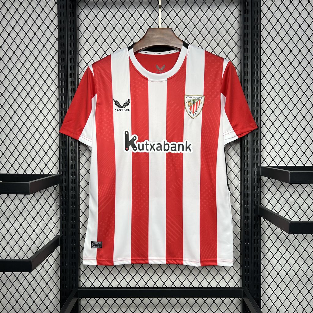 Athletic Bilbao 24-25 Home Stadium Jersey - Fans Version - JerseysGala