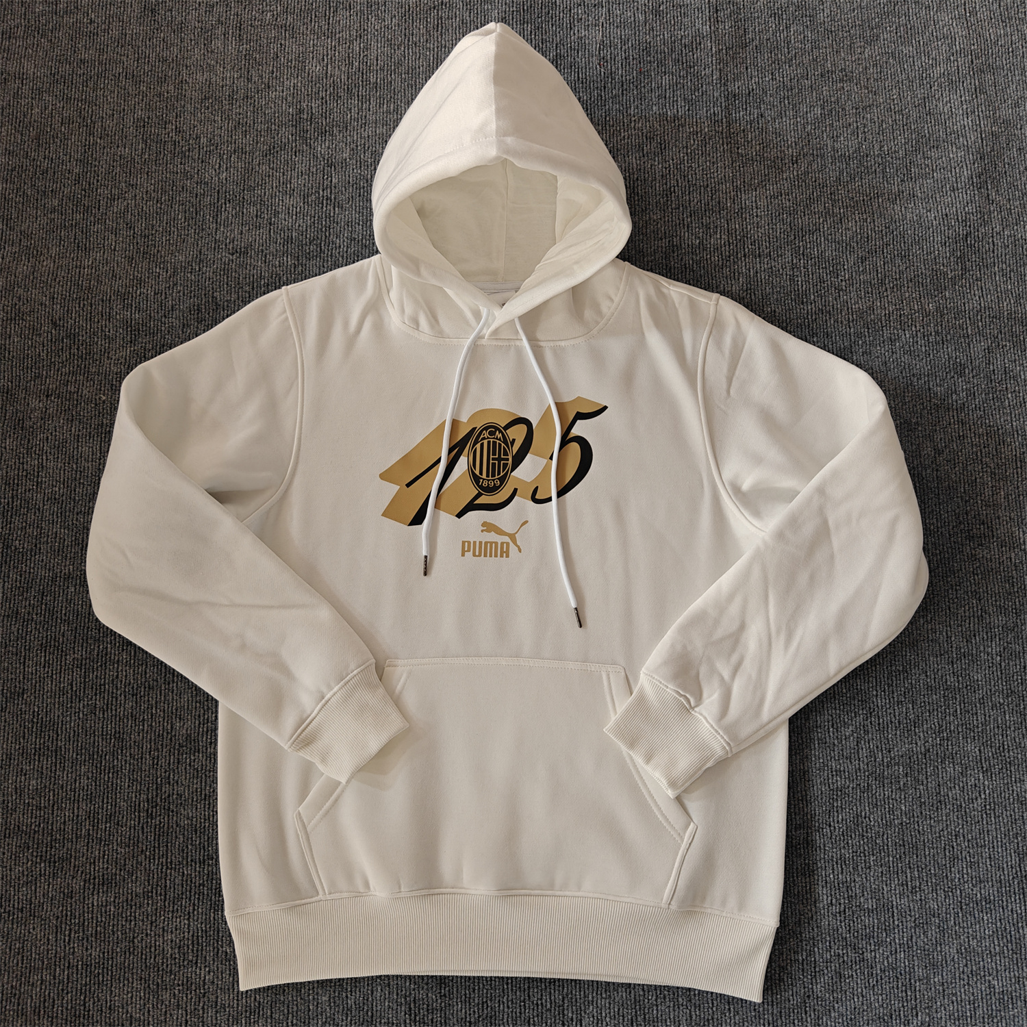 AC Milan 24-25 125th Anniversary Speical Hoodie - White - JerseysGala