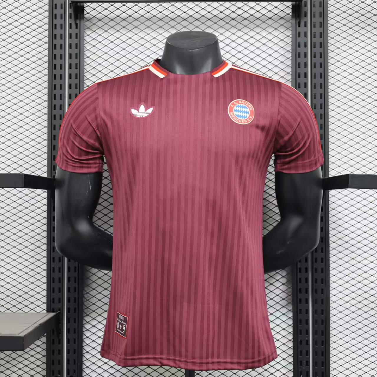 Bayern Munich 2025 Red Icon Retro Jersey - Player Version - JerseysGala