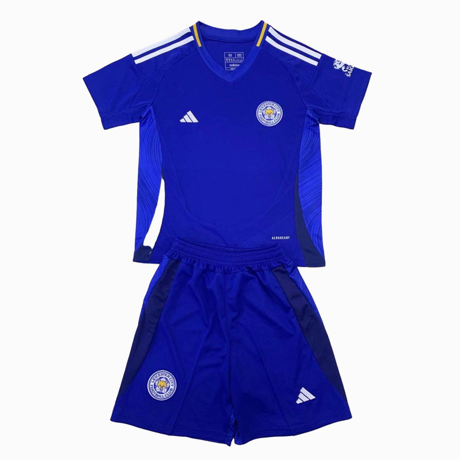 Leicester City 24-25 Home Kids Kit - JerseysGala