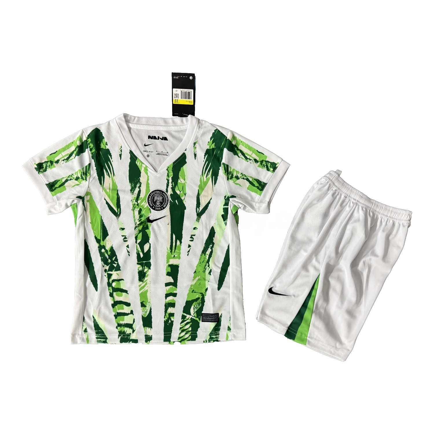 Nigeria Women 25-26 Away Kids Kit - JerseysGala