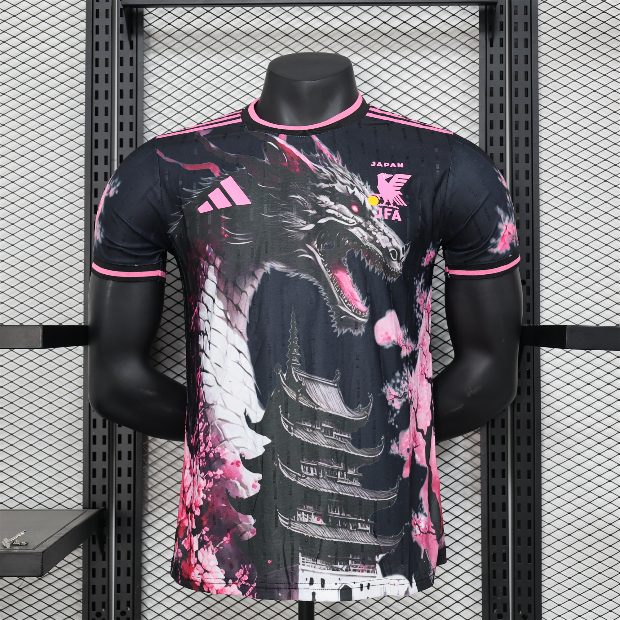 Japan 2024 Black Kyoto and Dragon Special Edition Jersey - Player Version - JerseysGala