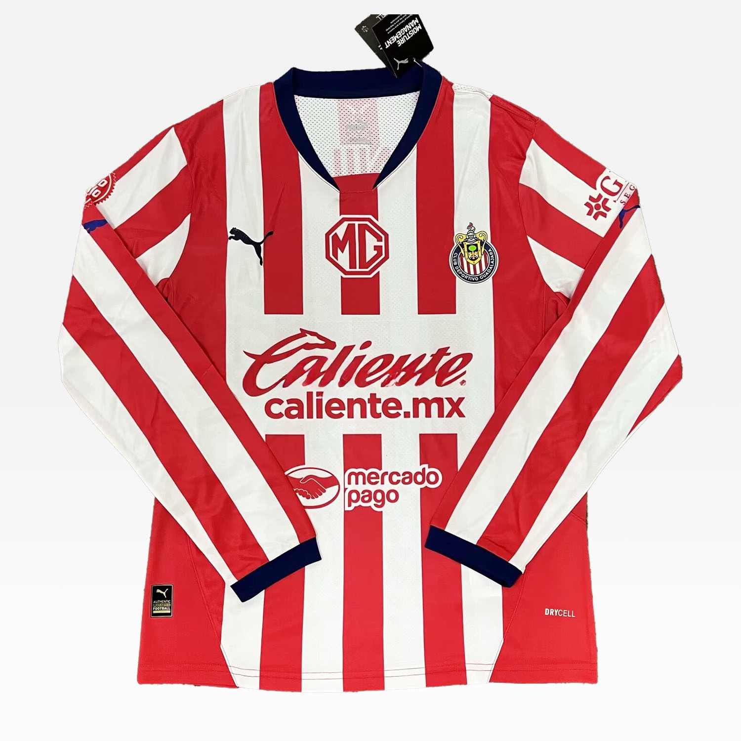 Chivas de Guadalajara 24-25 Home Long Sleeve Jersey - Fans Version - JerseysGala