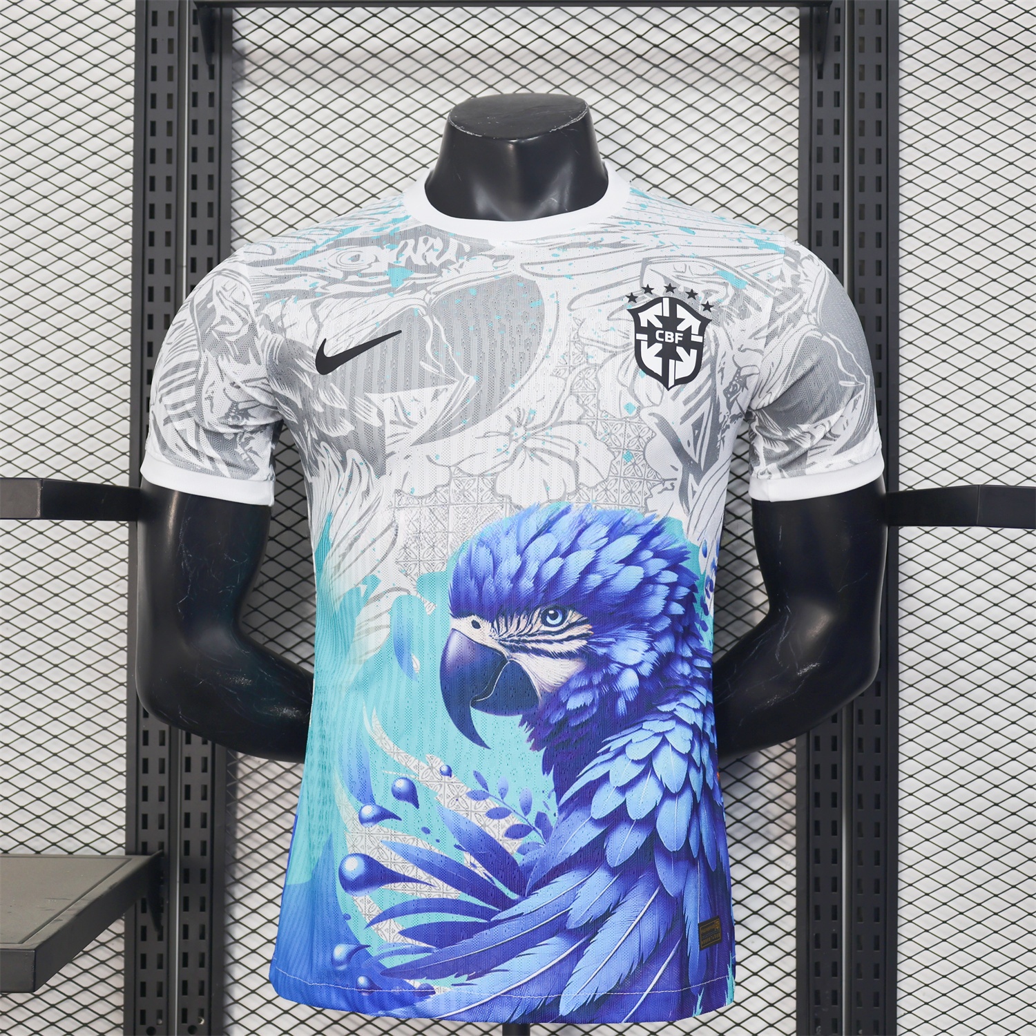 Brazil 2025 Blue Macaw Special Edition Jersey - Player Version - JerseysGala