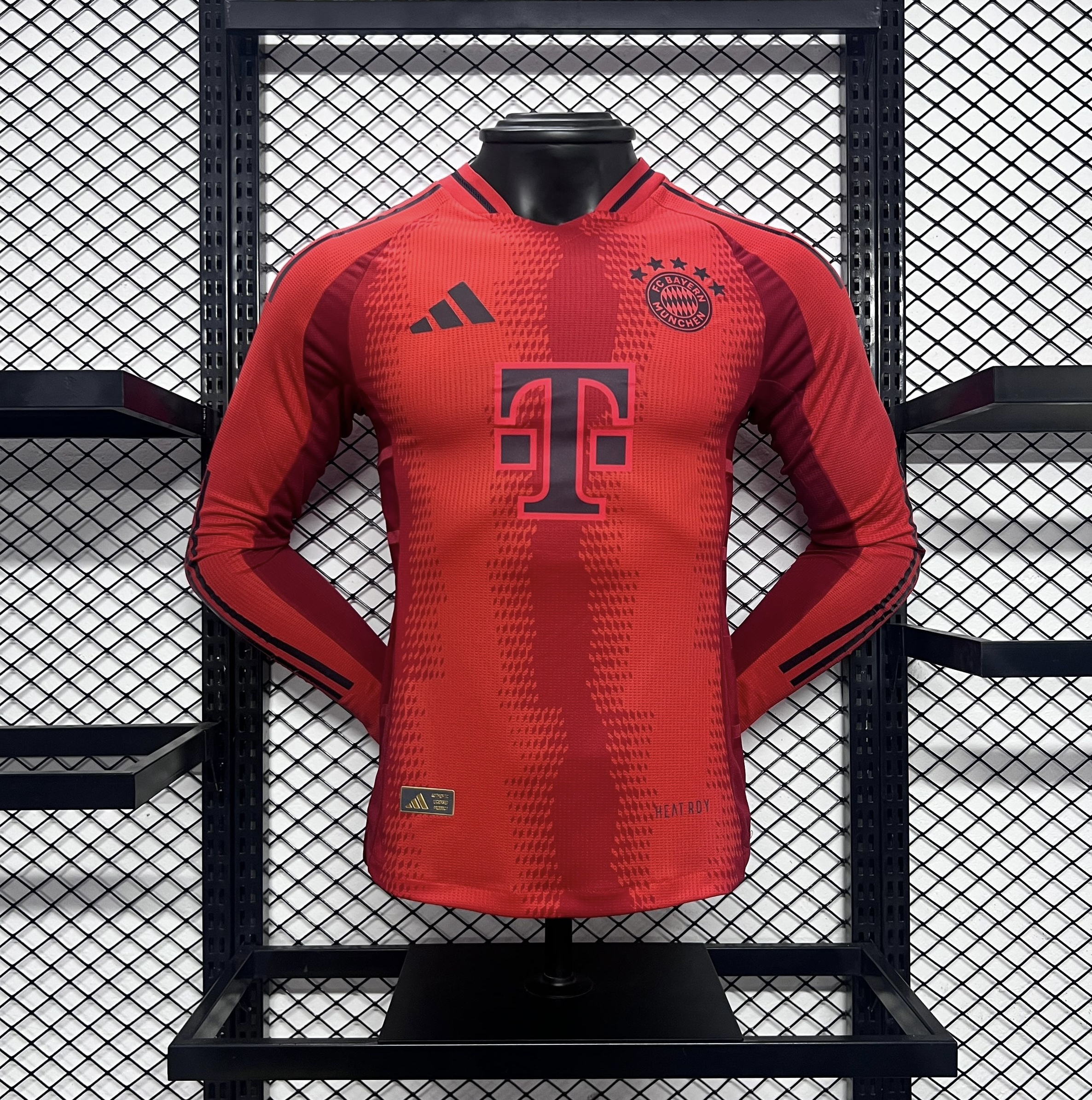 Bayern Munich 24-25 Home Long Sleeve Jersey - Player Version - JerseysGala