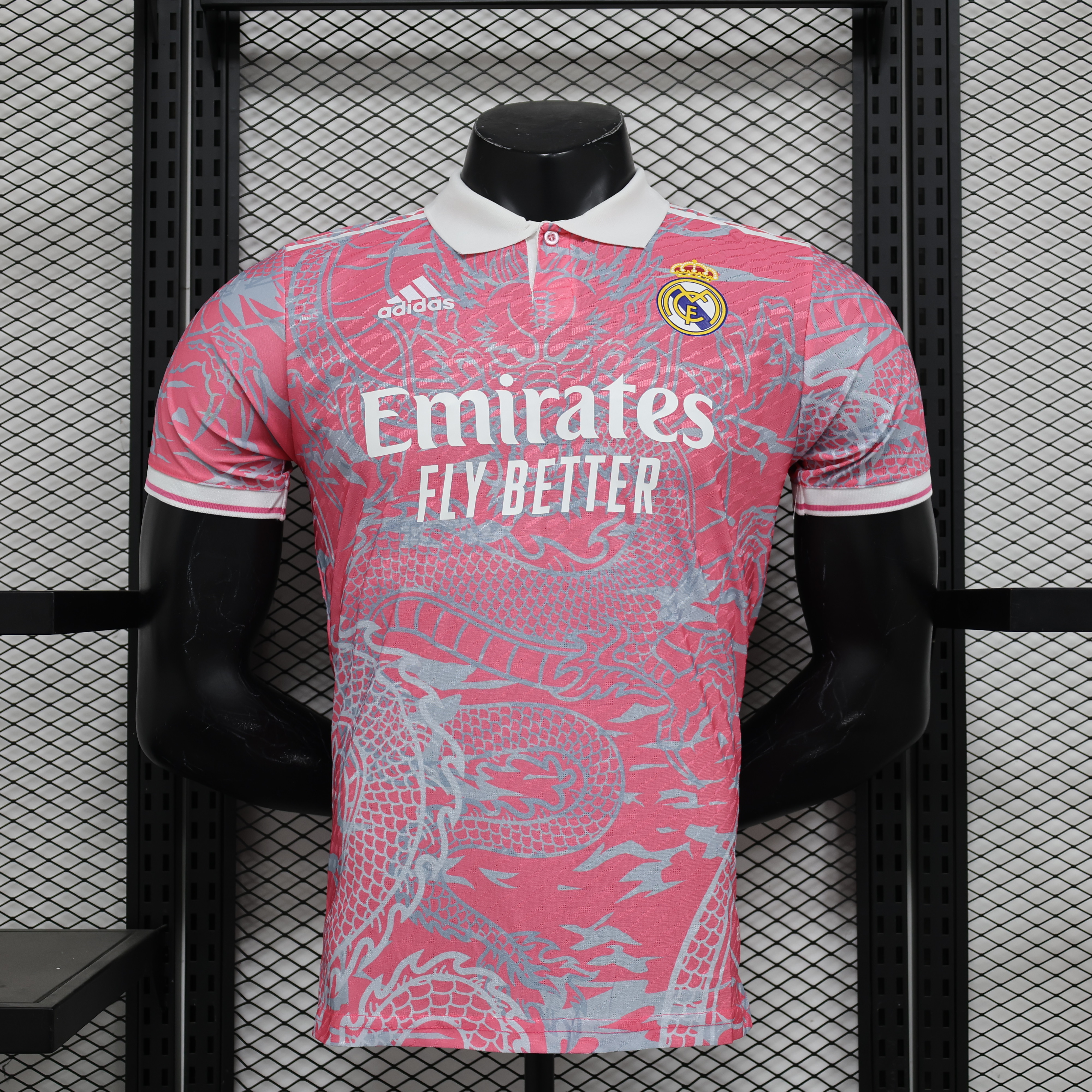 Real Madrid 24-25 Pink Loong Special Edition Jersey - Player Version - JerseysGala