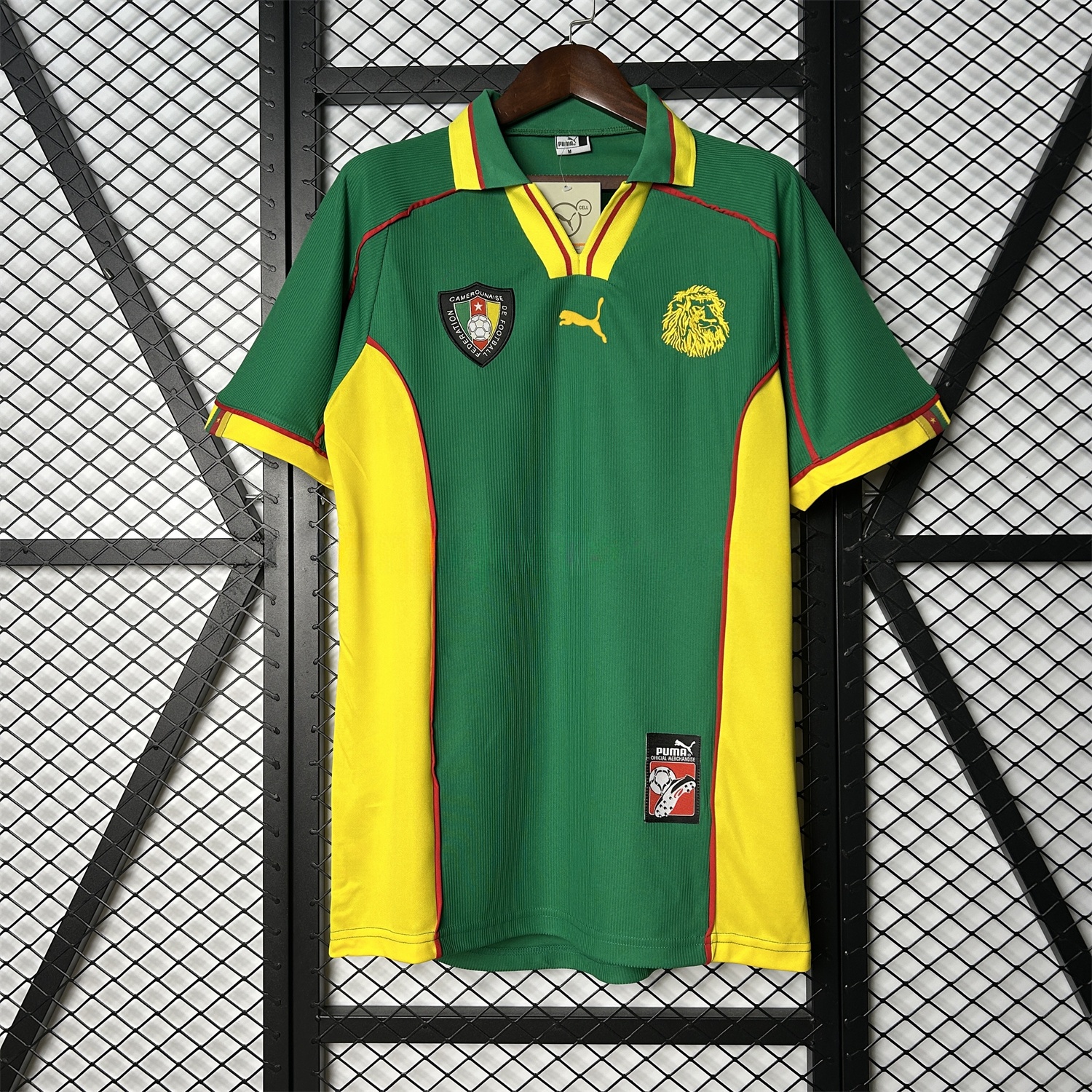Retro Cameroon 1998 Home Jersey - JerseysGala
