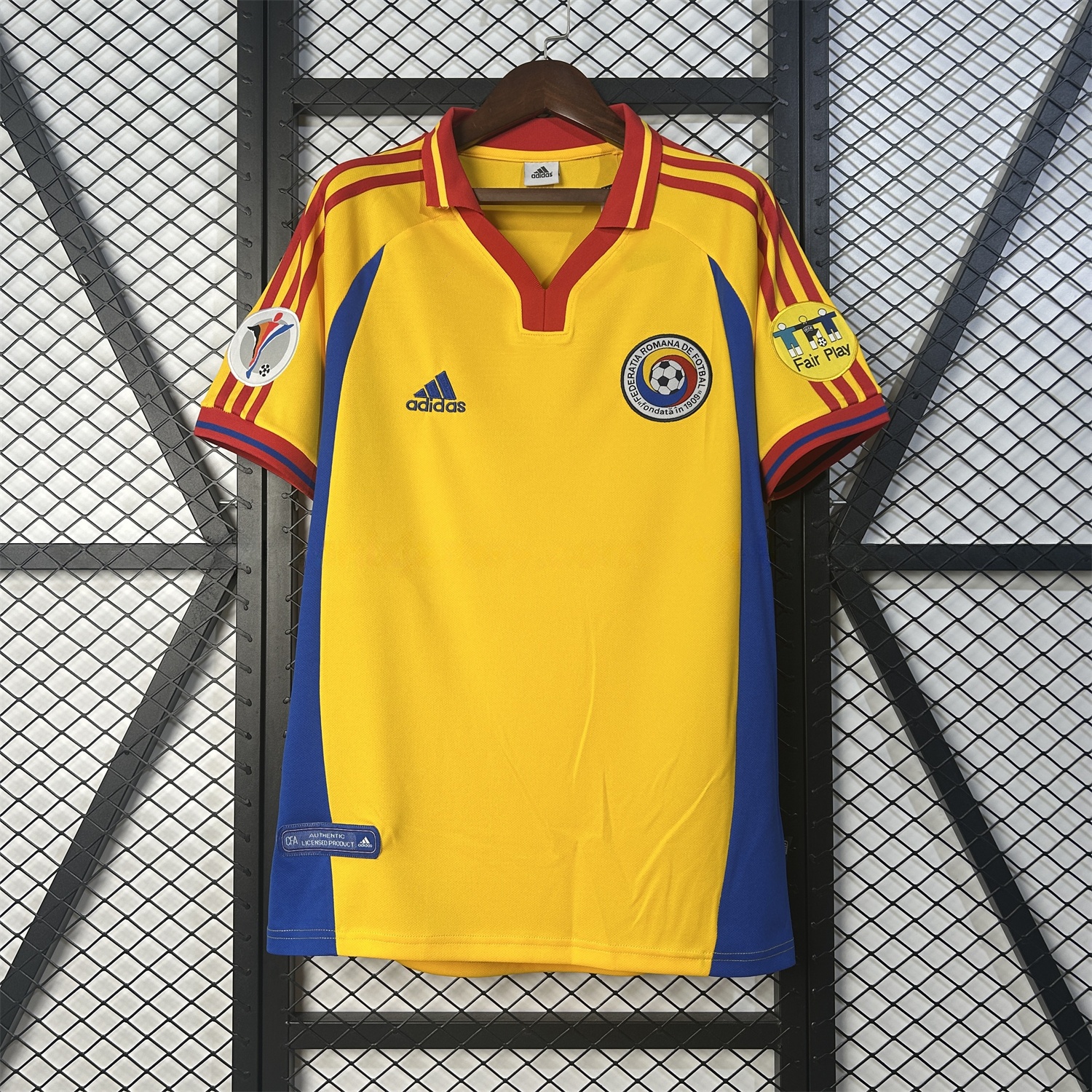 Retro Romania 2000 Home Jersey - JerseysGala