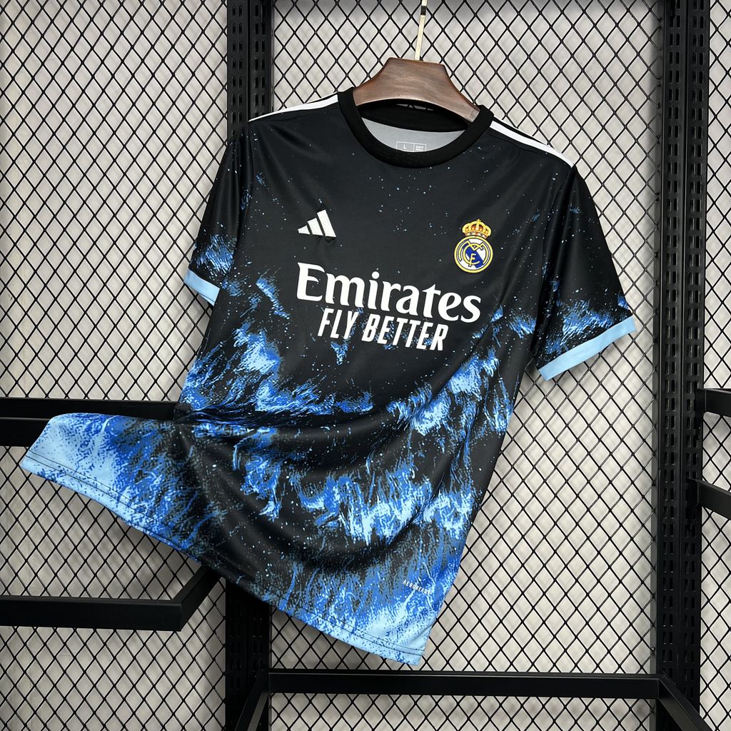 Real Madrid 24-25 Ocean Blue Special Edition Jersey - Fans Version - JerseysGala