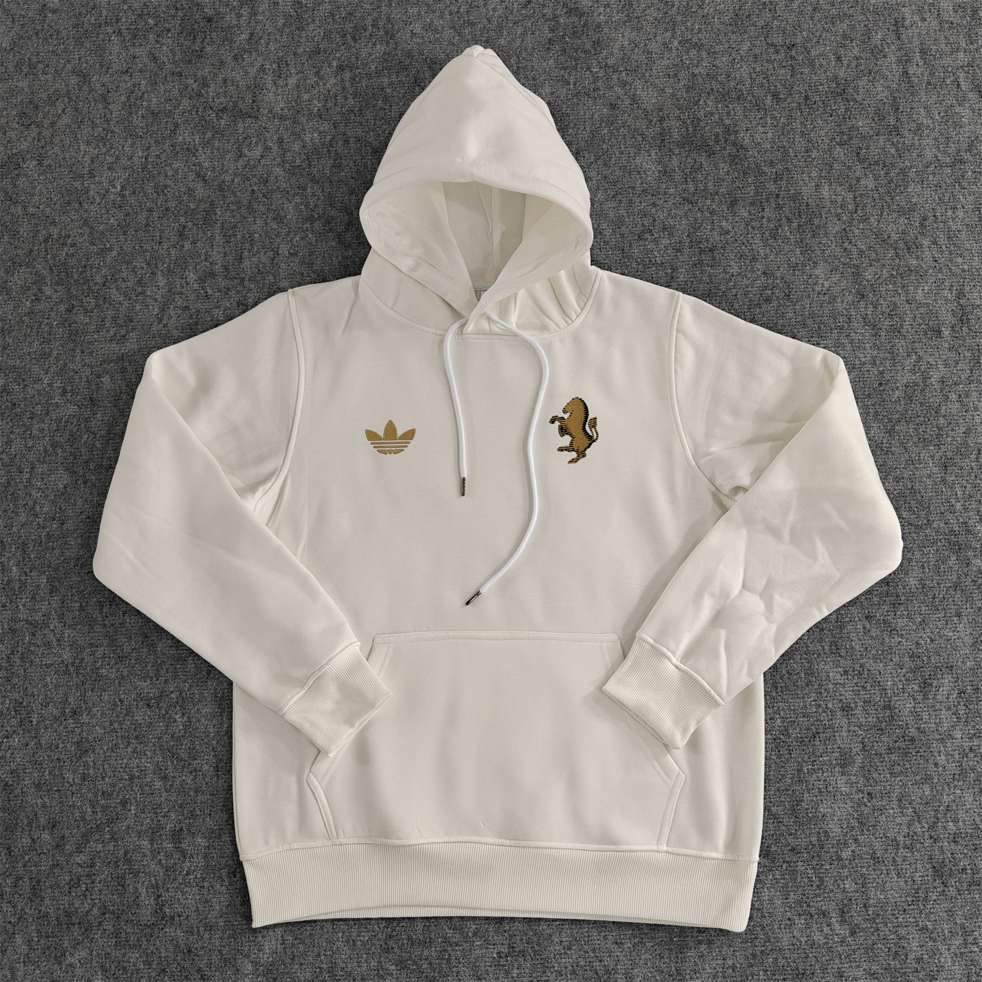 Juventus 24-25 Vintage Style Hoodie - Off White - JerseysGala