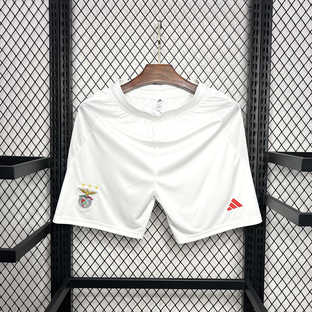 Benfica 24-25 Home Shorts - Fans Version - JerseysGala