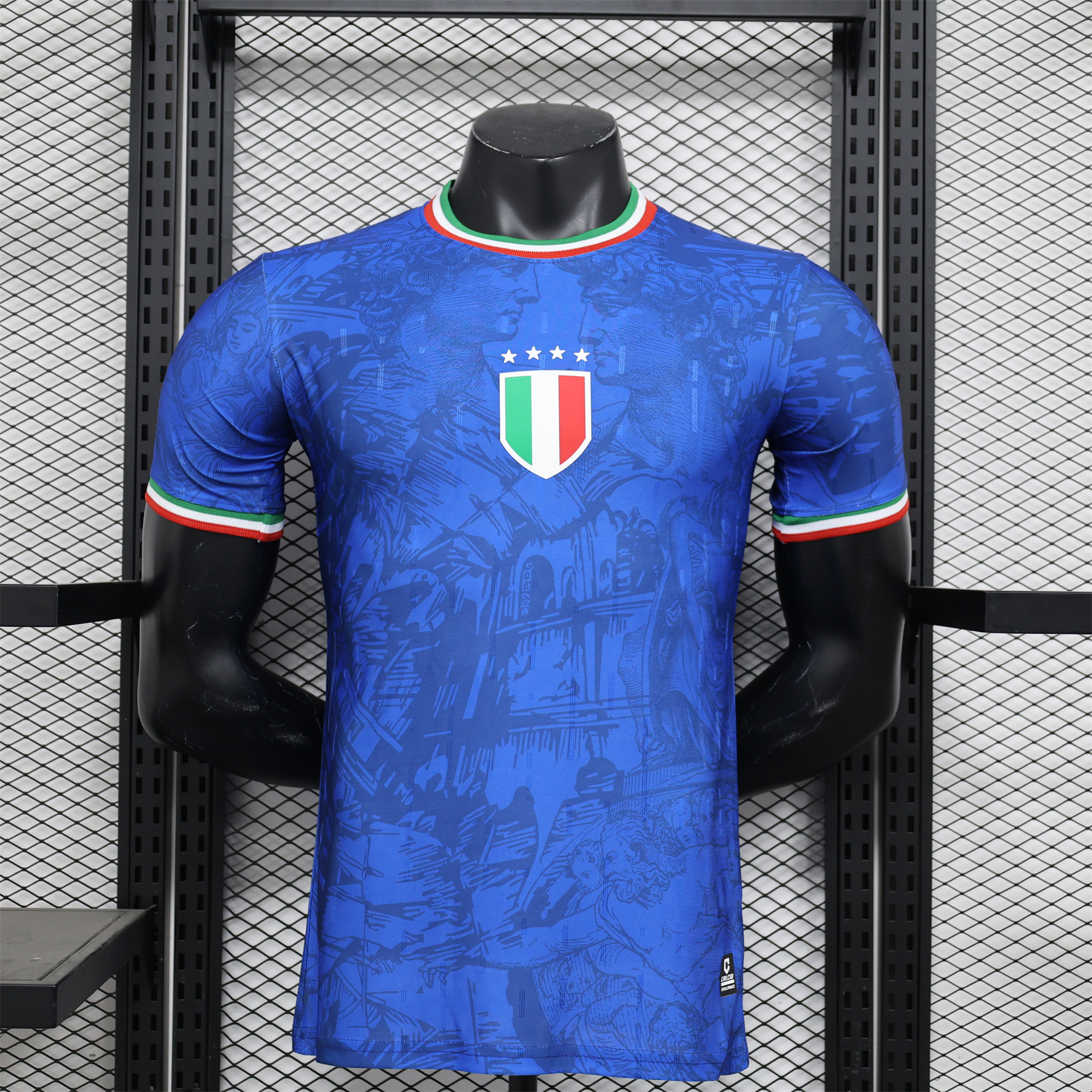 Italy 2024 Blue Special Edition Jersey - Player Version - JerseysGala