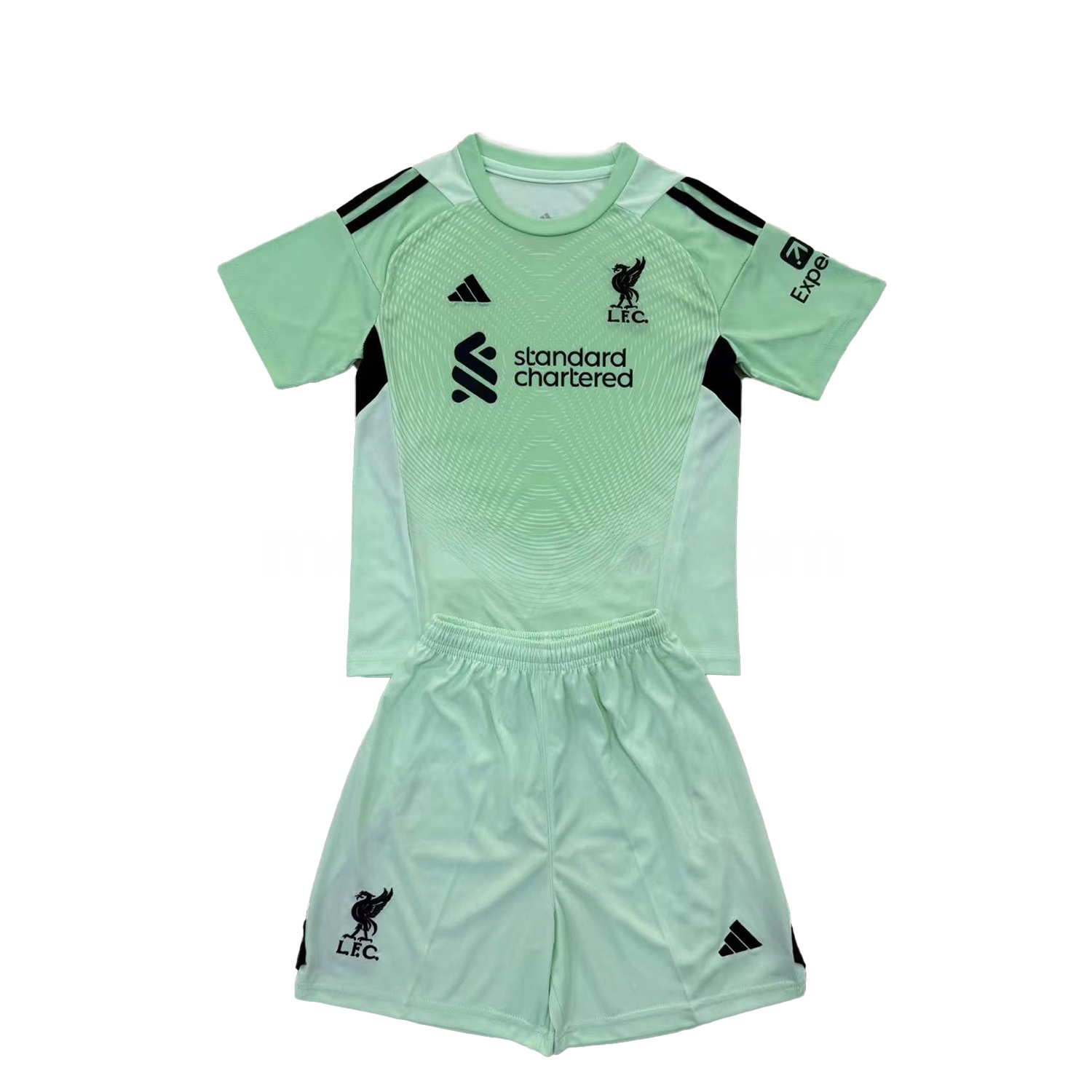 Liver.pool 25-26 Green Goalkeeper Men's Adult Jersey Set - Fans Version - JerseysGala