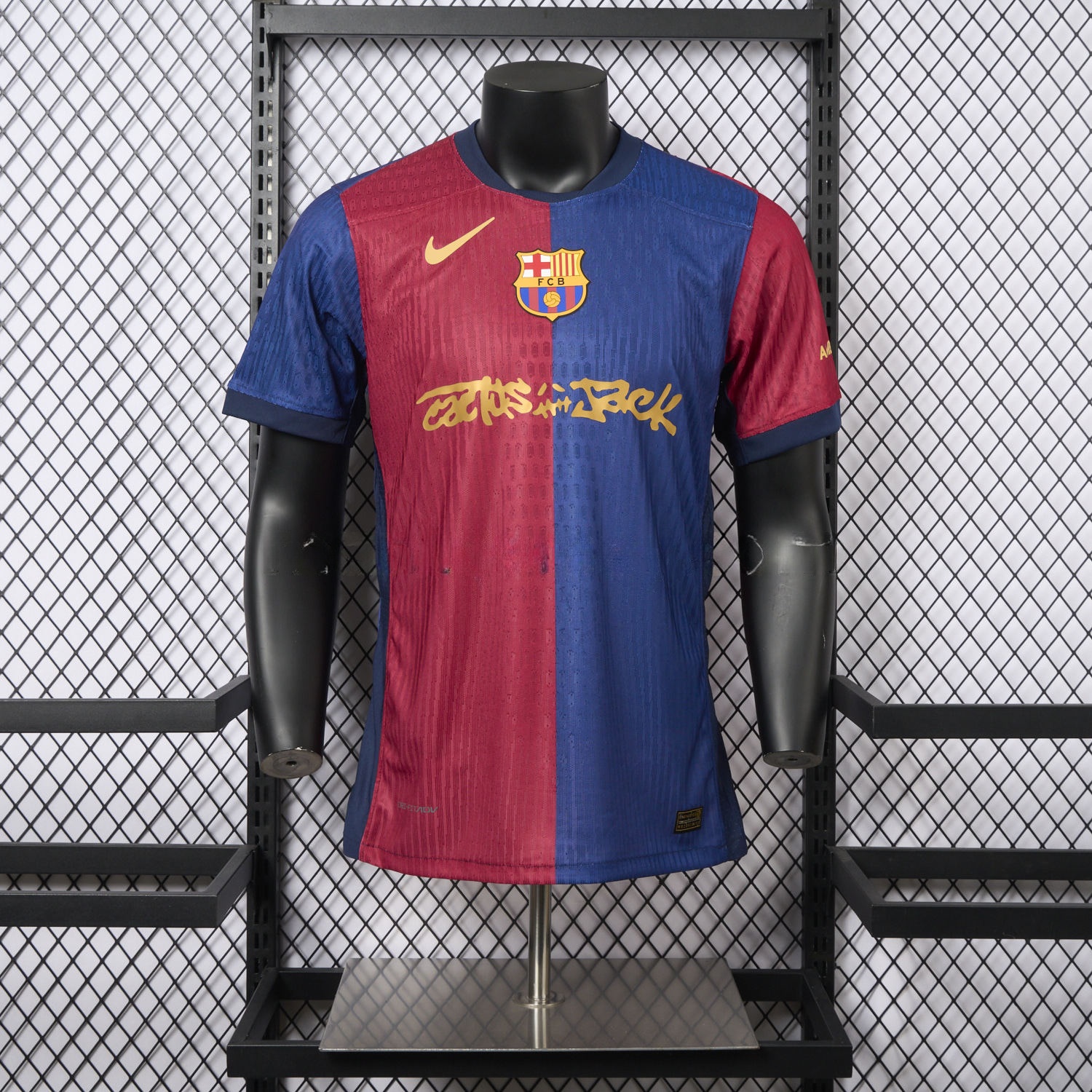 B.A.R.S.A x Travis Scott New 24-25 Home Jersey - Player Version - JerseysGala