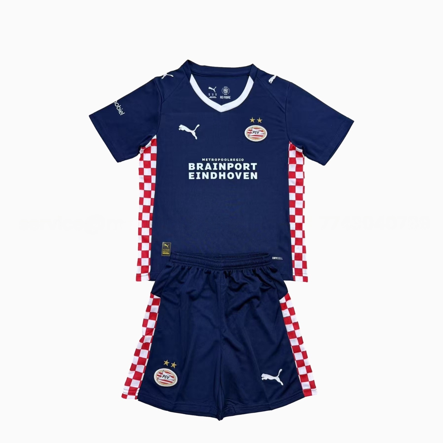 PSV Eindhoven 25-26 Away Men's Adult Jersey Set - Fans Version - JerseysGala
