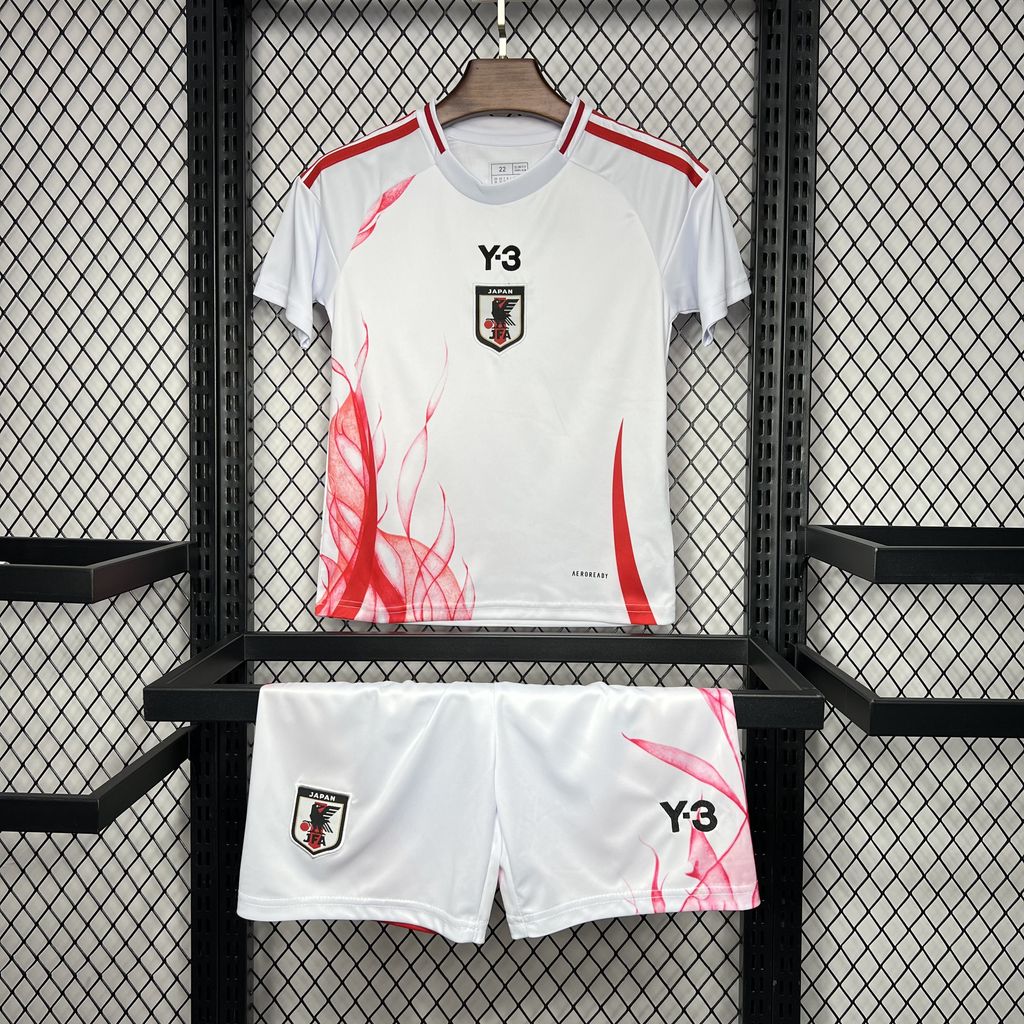 Japan 2024 Y3 Away Kids Kit - JerseysGala